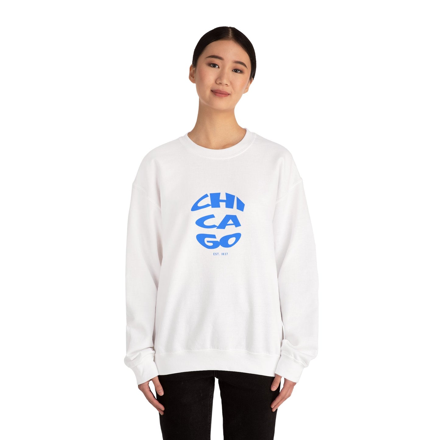 Cool CHICAGO Crewneck Sweatshirt
