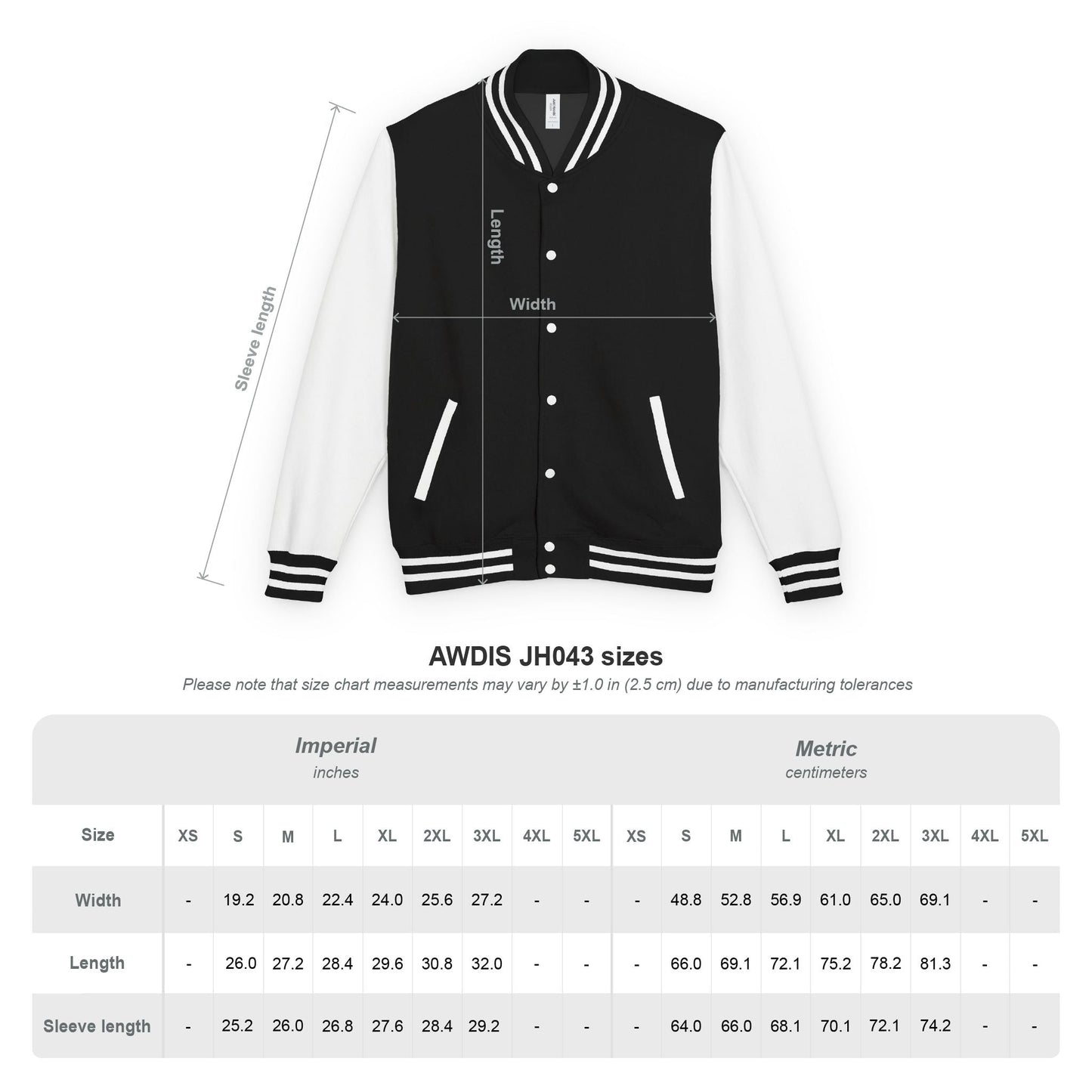 Blade 45 Golden Yellow/White Letterman Jacket