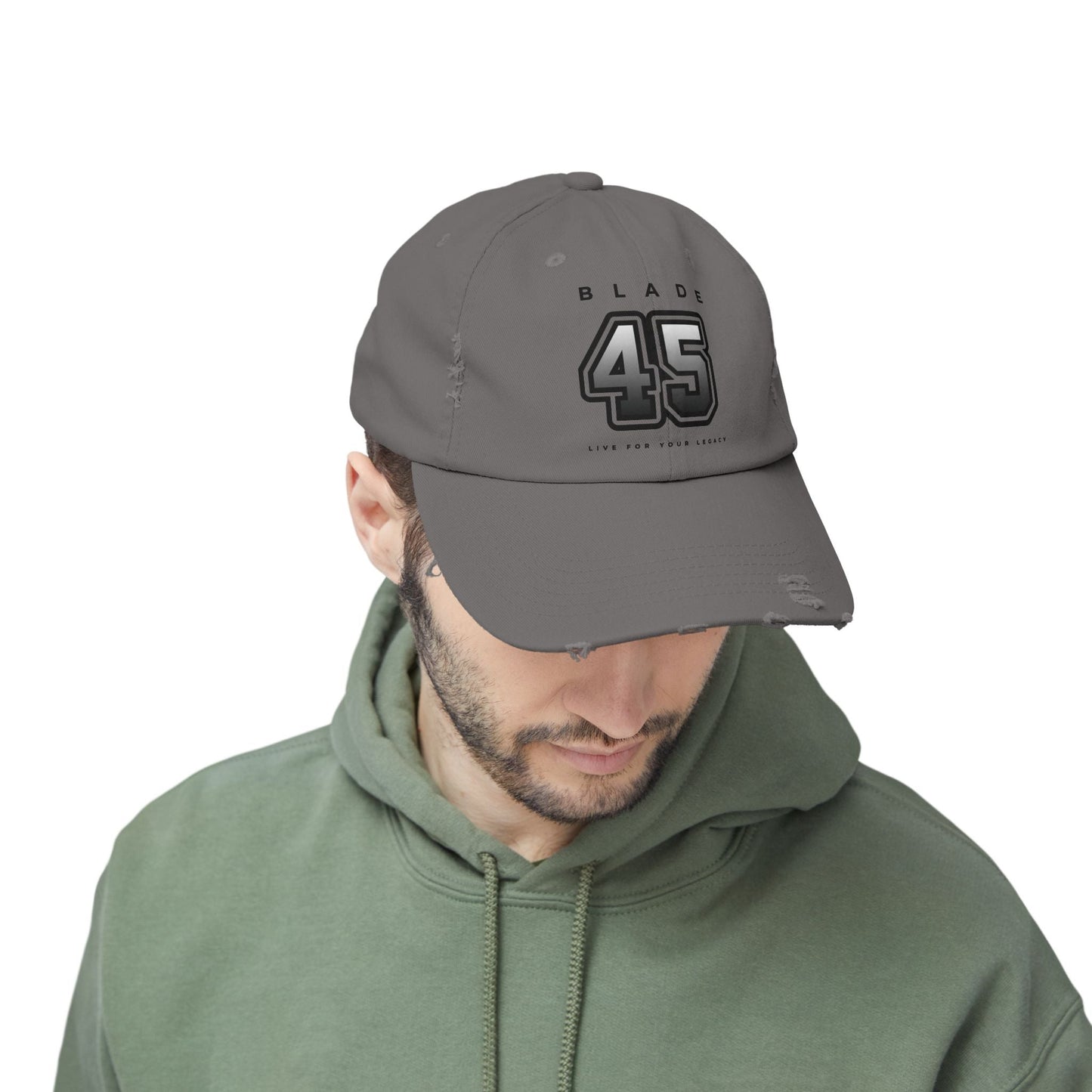Blade 45 Trendy Unisex Distressed Hat/Cap
