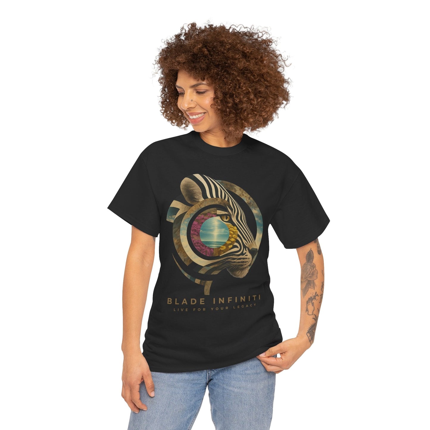 Safari Bloom Tiger T-Shirt