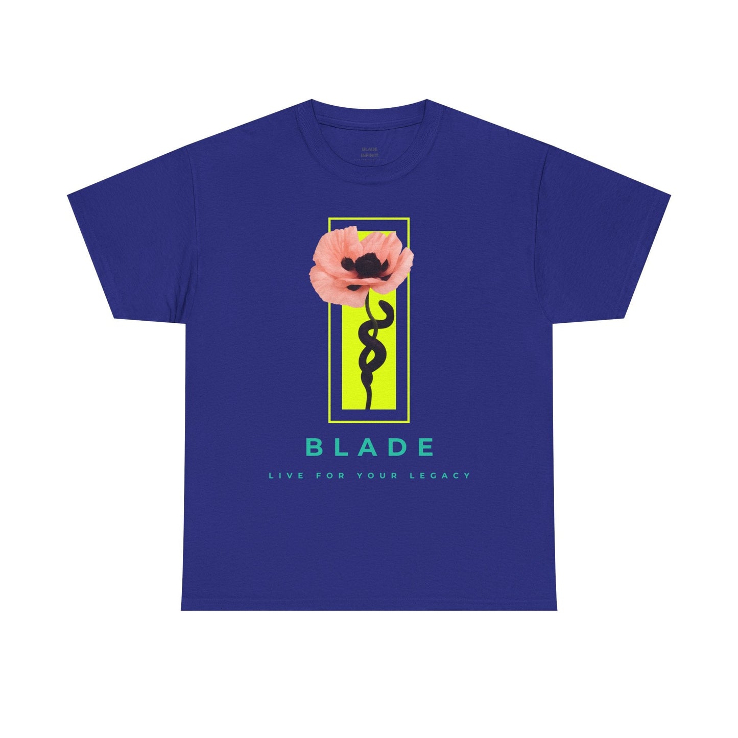 Venom Blossom Pink/Indigo/Neon Green Floral T-Shirt