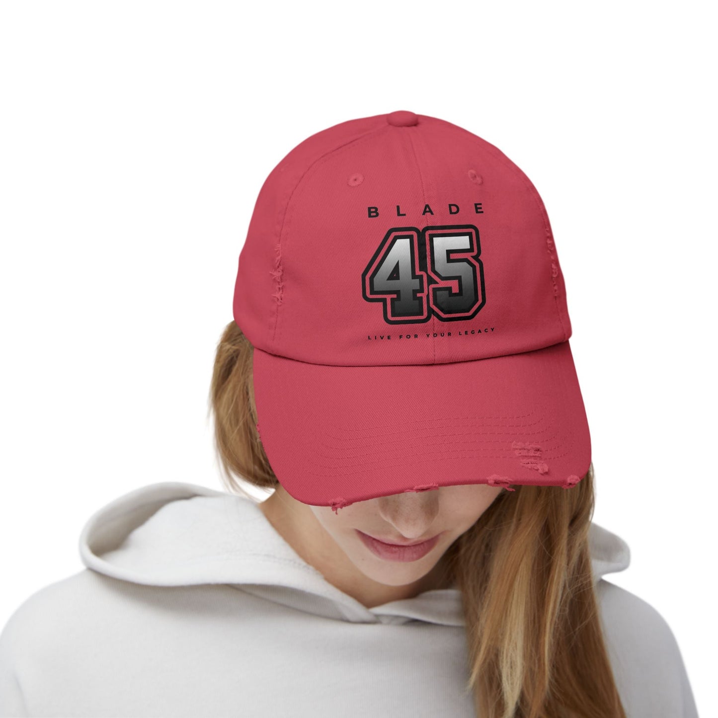 Blade 45 Trendy Unisex Distressed Hat/Cap