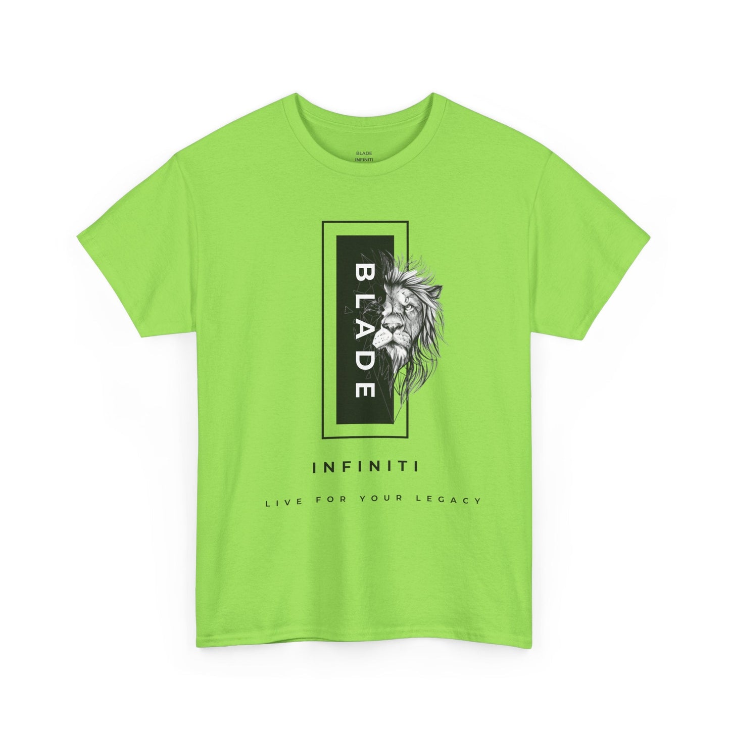 King Mane Legacy White/Black Lion T-Shirt