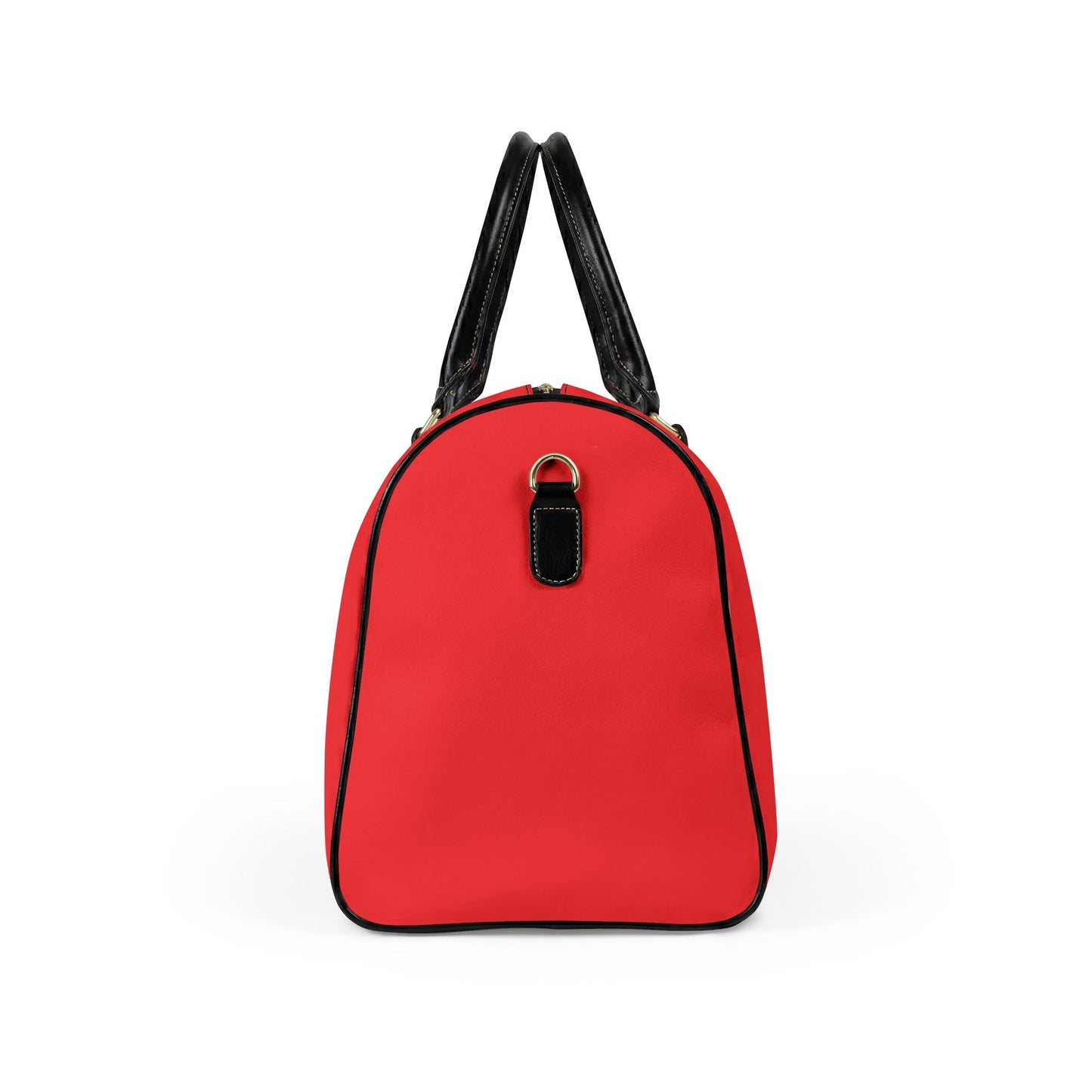 Paris Je T'aime Leather Weekender Bag — RED Travel Duffle