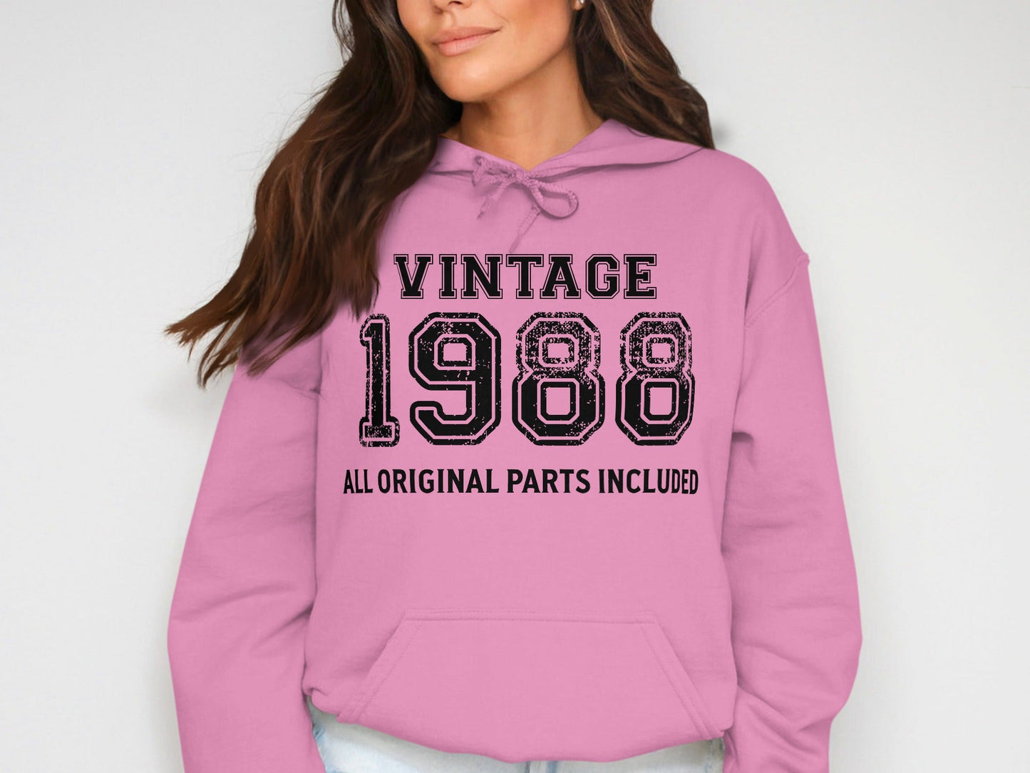Vintage 1988 All Original Parts Included Design Hoodie