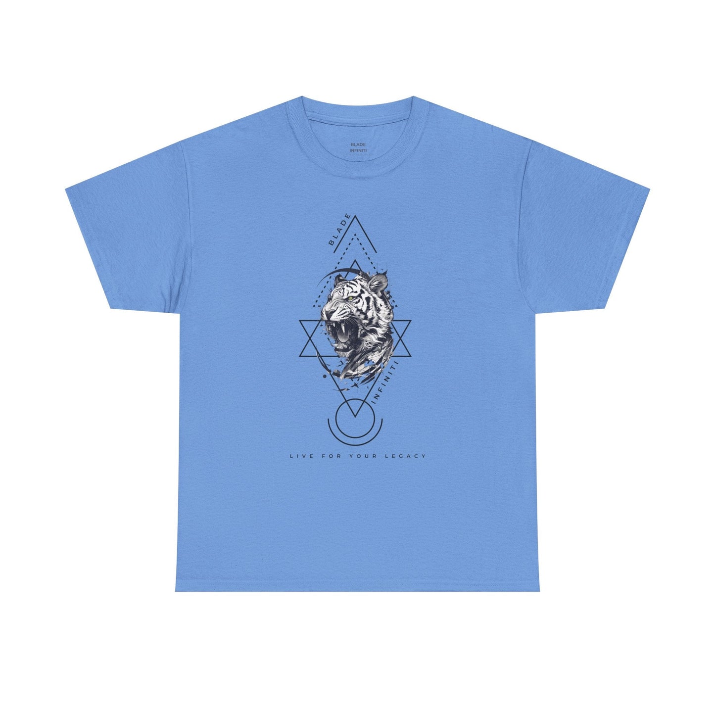 Geometric King Black TX Tiger T-Shirt
