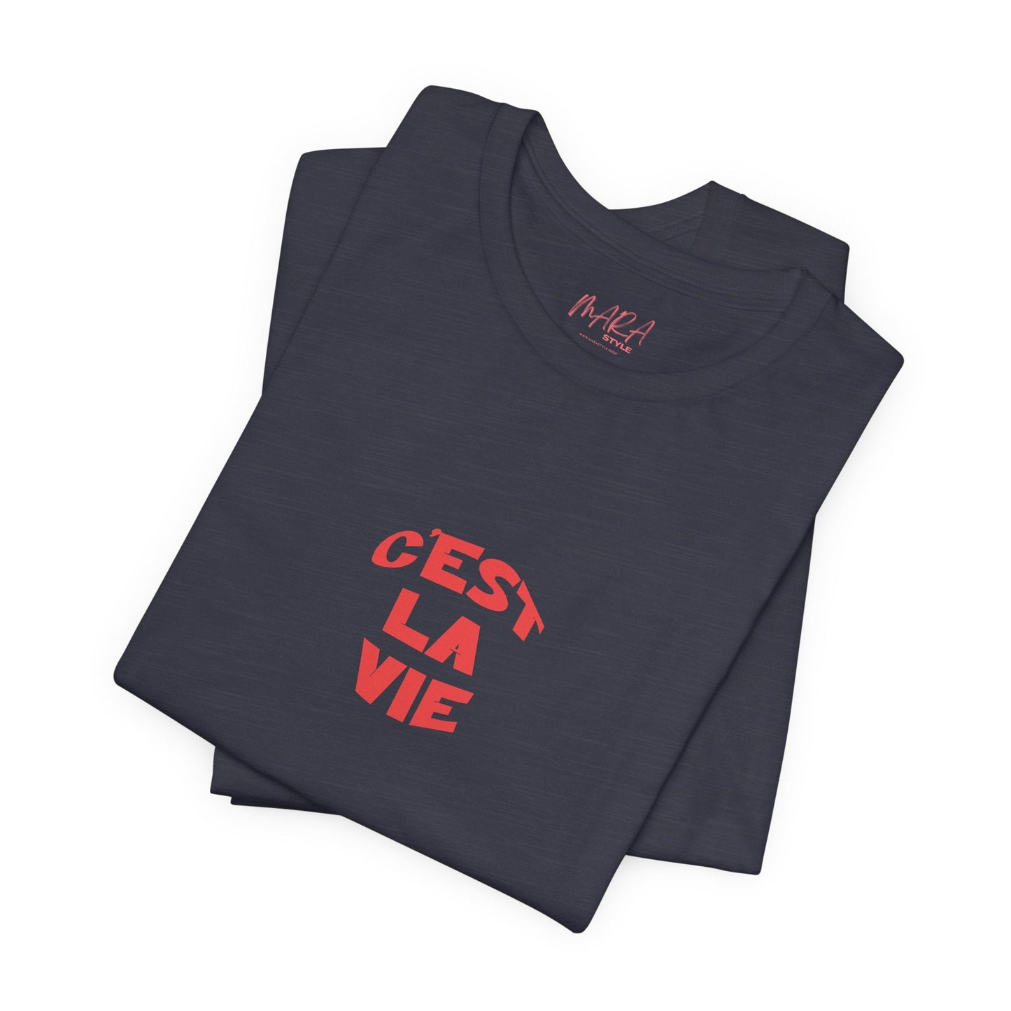 French C'est la Vie Ladies Tee