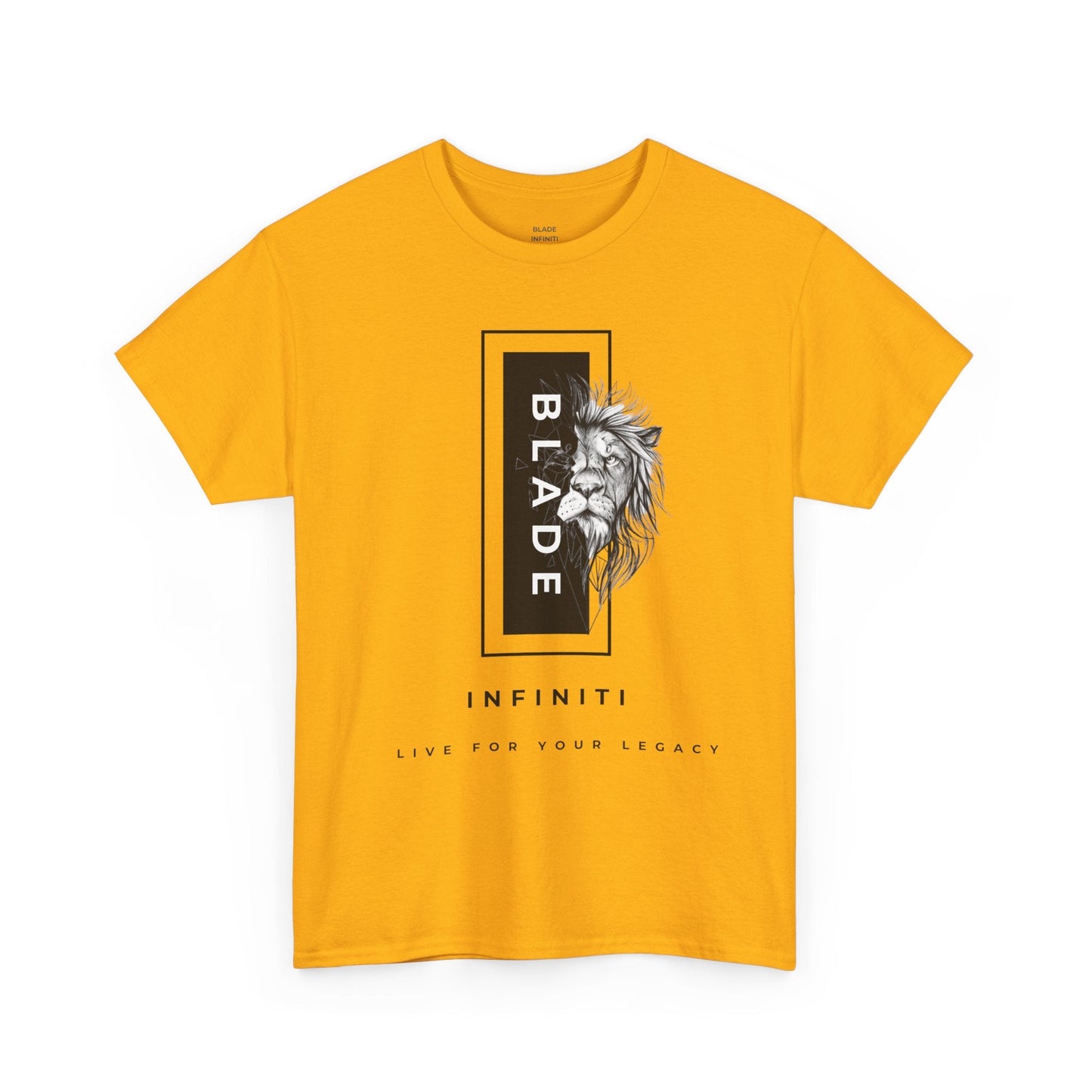 King Mane Legacy White/Black Lion T-Shirt