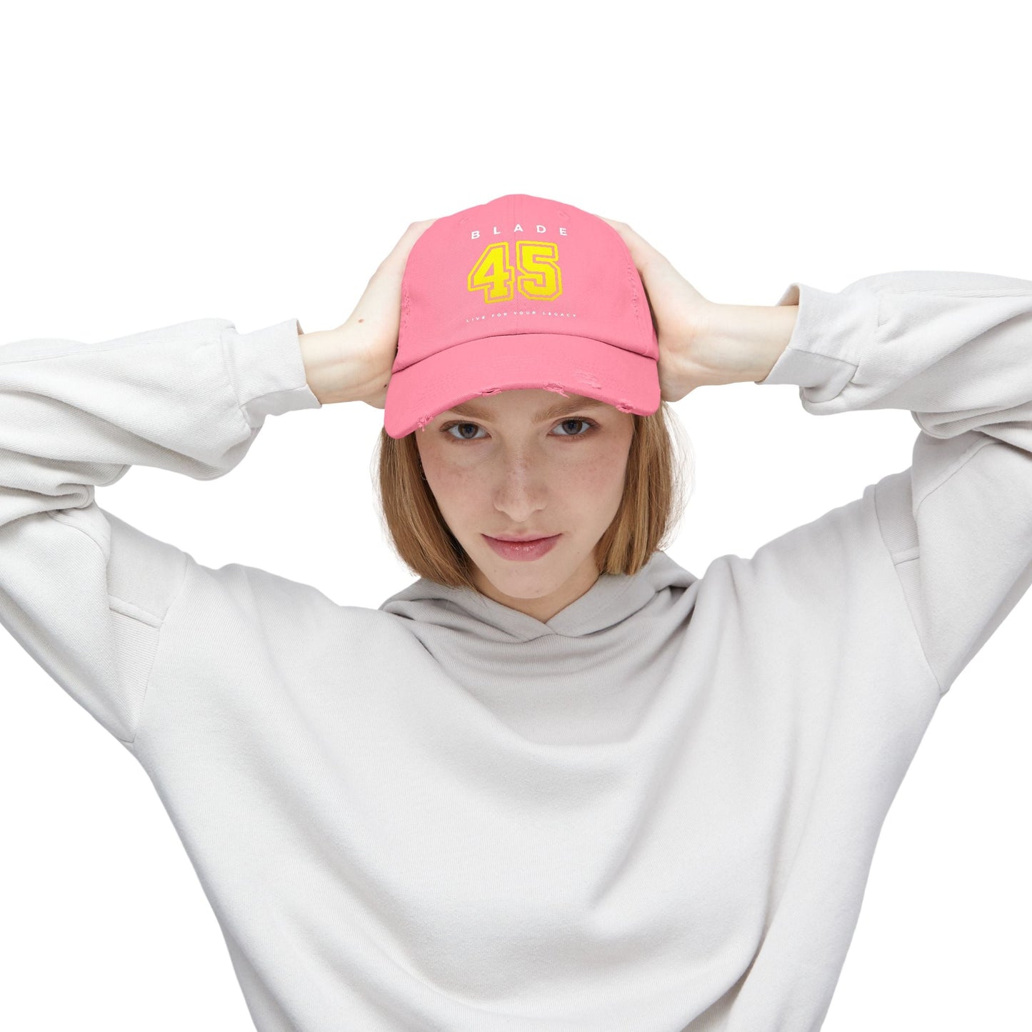 Blade 45 Golden Yellow /White Hat/Cap