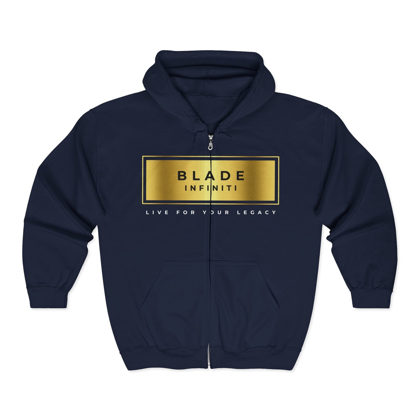 Legacy Essential Gold Zip Hoodie