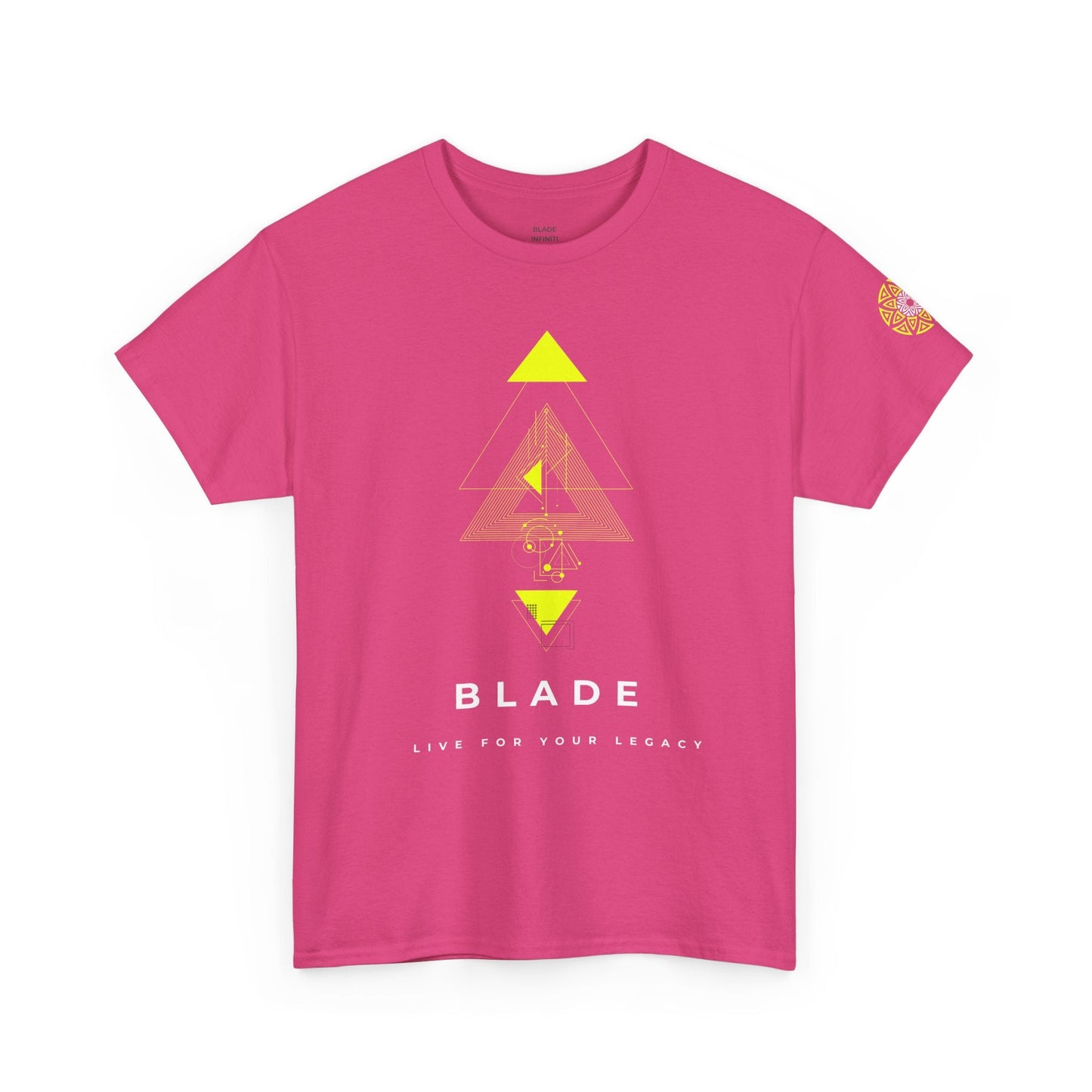 Geometric Odyssey Version 3 Neon Green T-Shirt