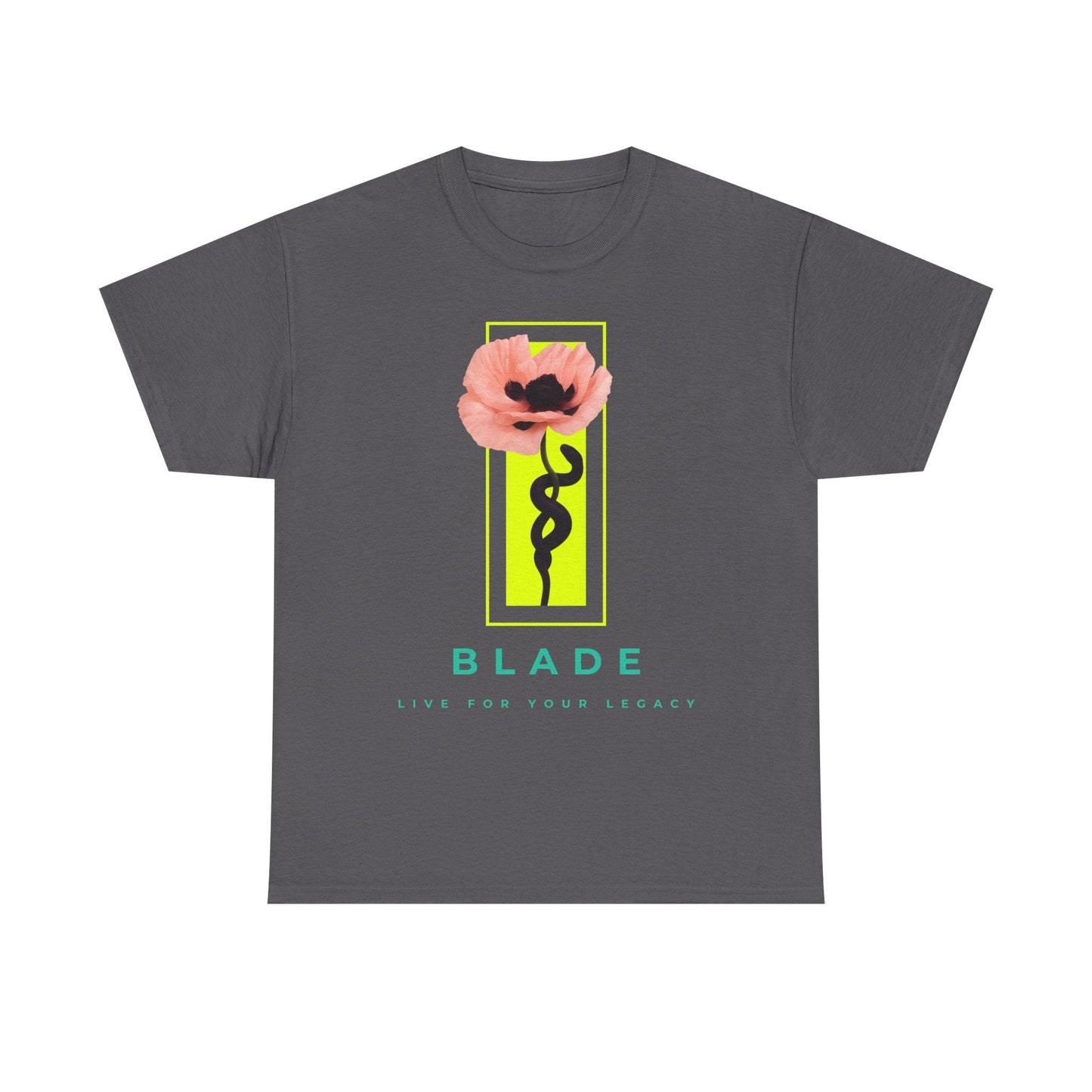 Venom Blossom Pink/Indigo/Neon Green Floral T-Shirt