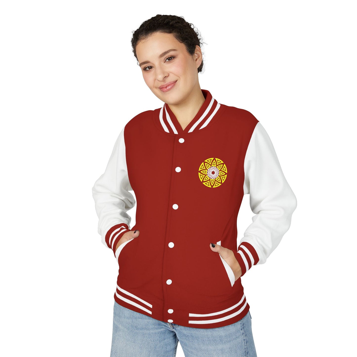 Blade 45 Golden Yellow/White Letterman Jacket