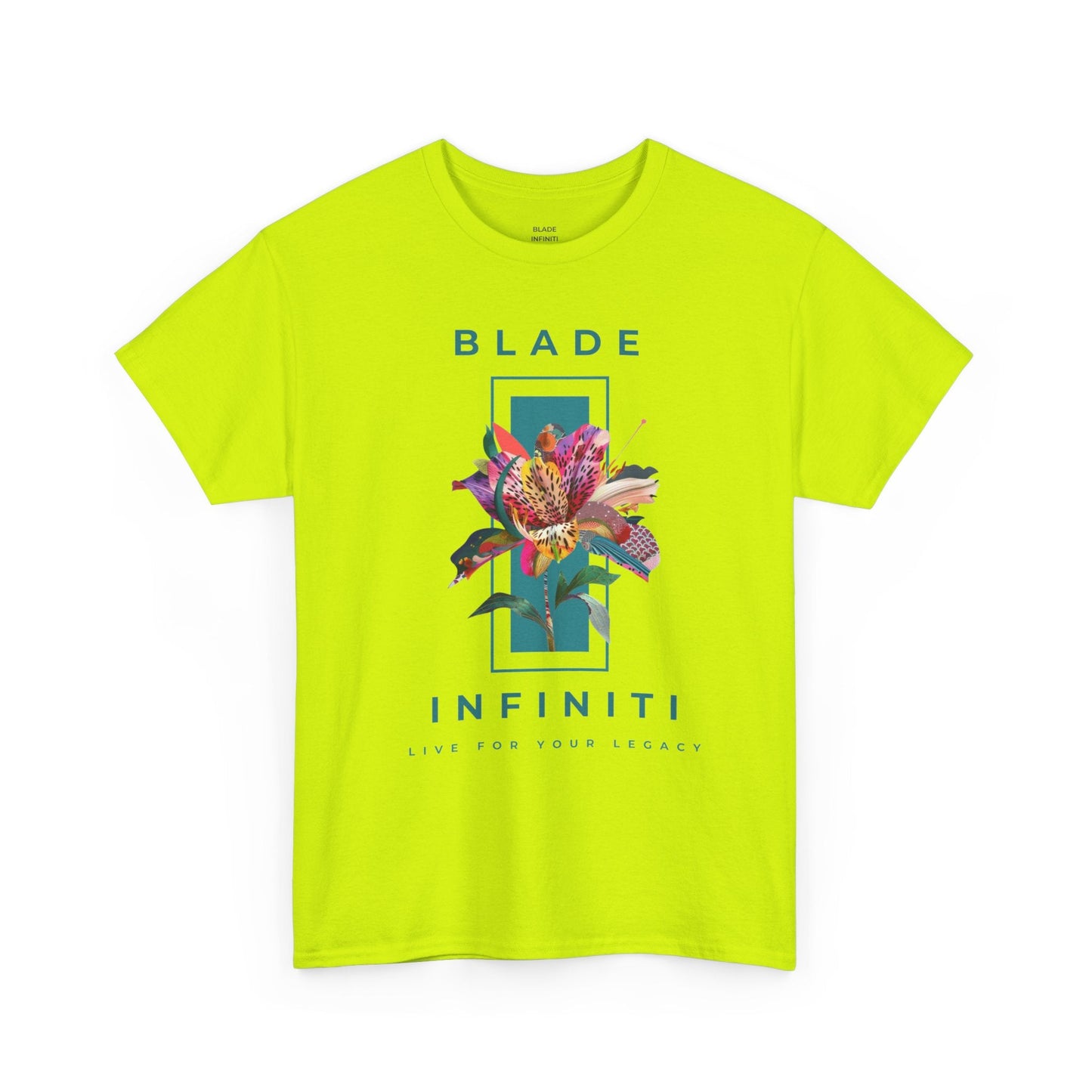 Essence of Infiniti Teal/Floral T-Shirt