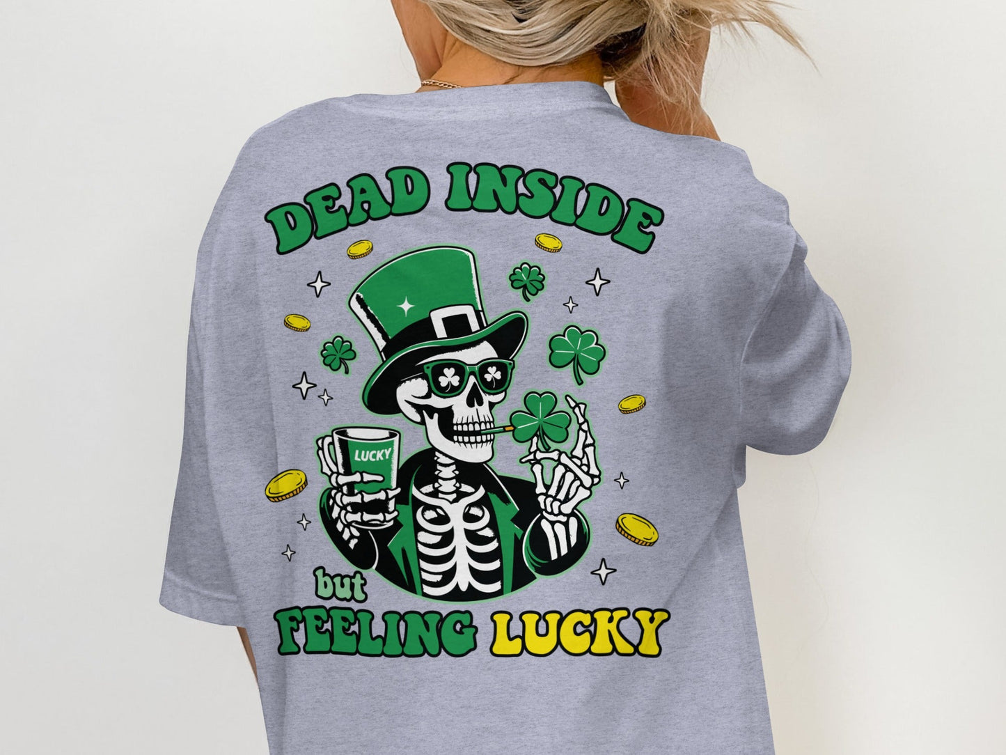 Scrappy Malone's Bar, Unique Design, Other Products, Bar Decor, Irish Theme, Lucky Clover Design, St Patricks Day Gift, Green, Circle