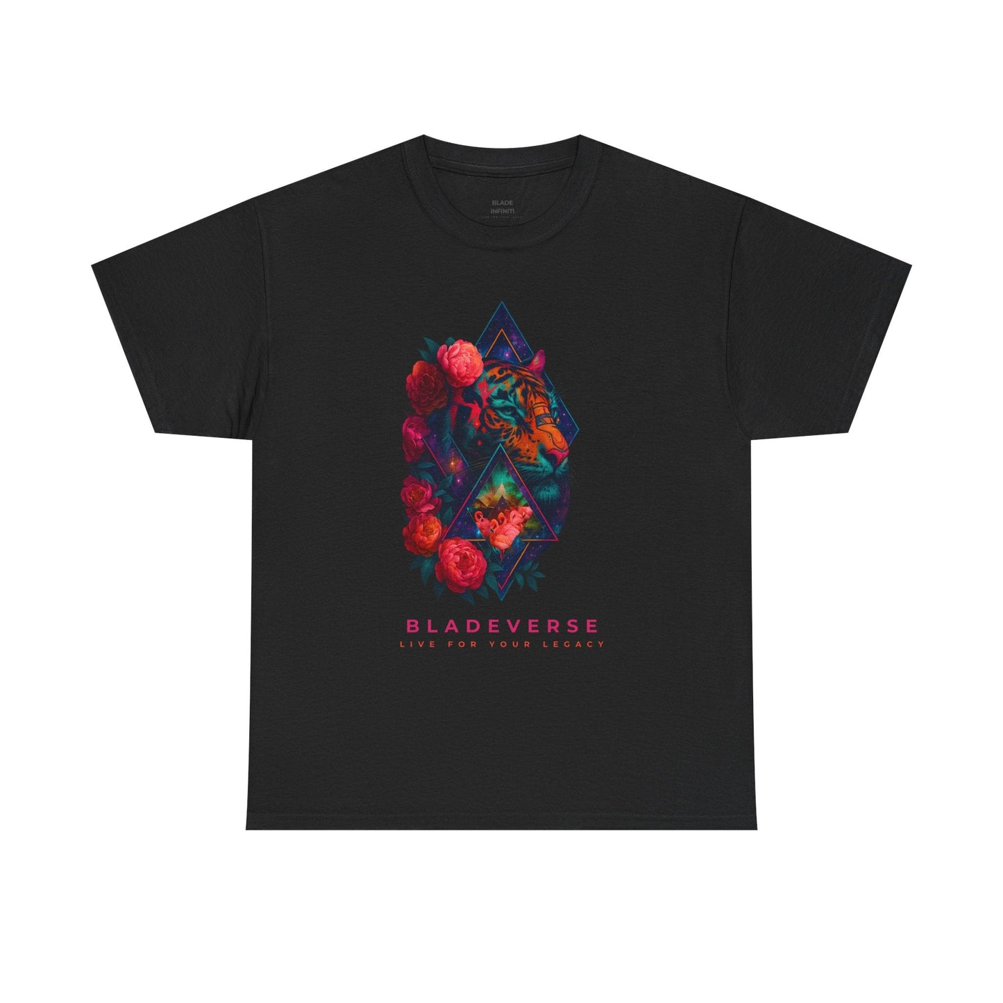 Bladeverse Galactic Floral Tiger T-Shirt