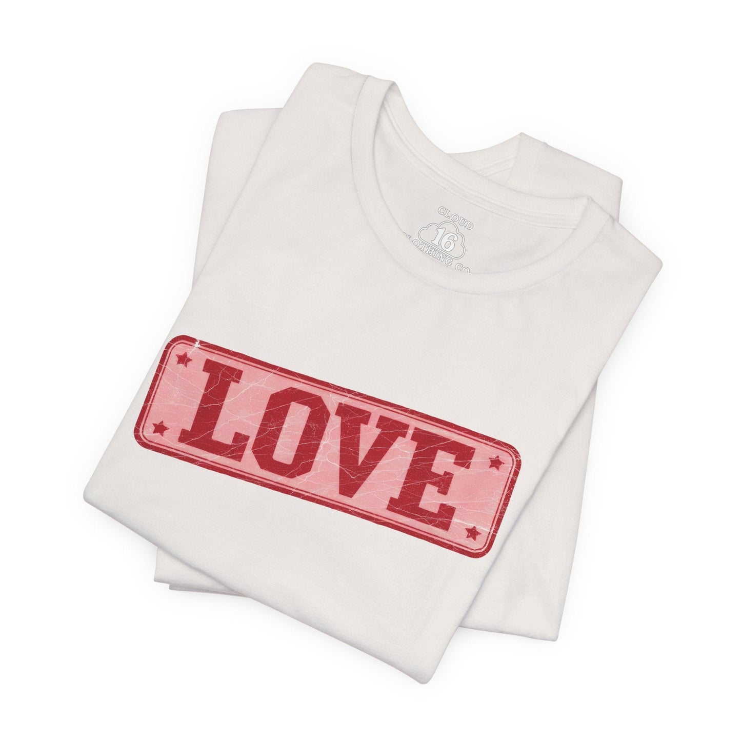 Love T-Shirt - Vintage Distressed Love Graphic Tee