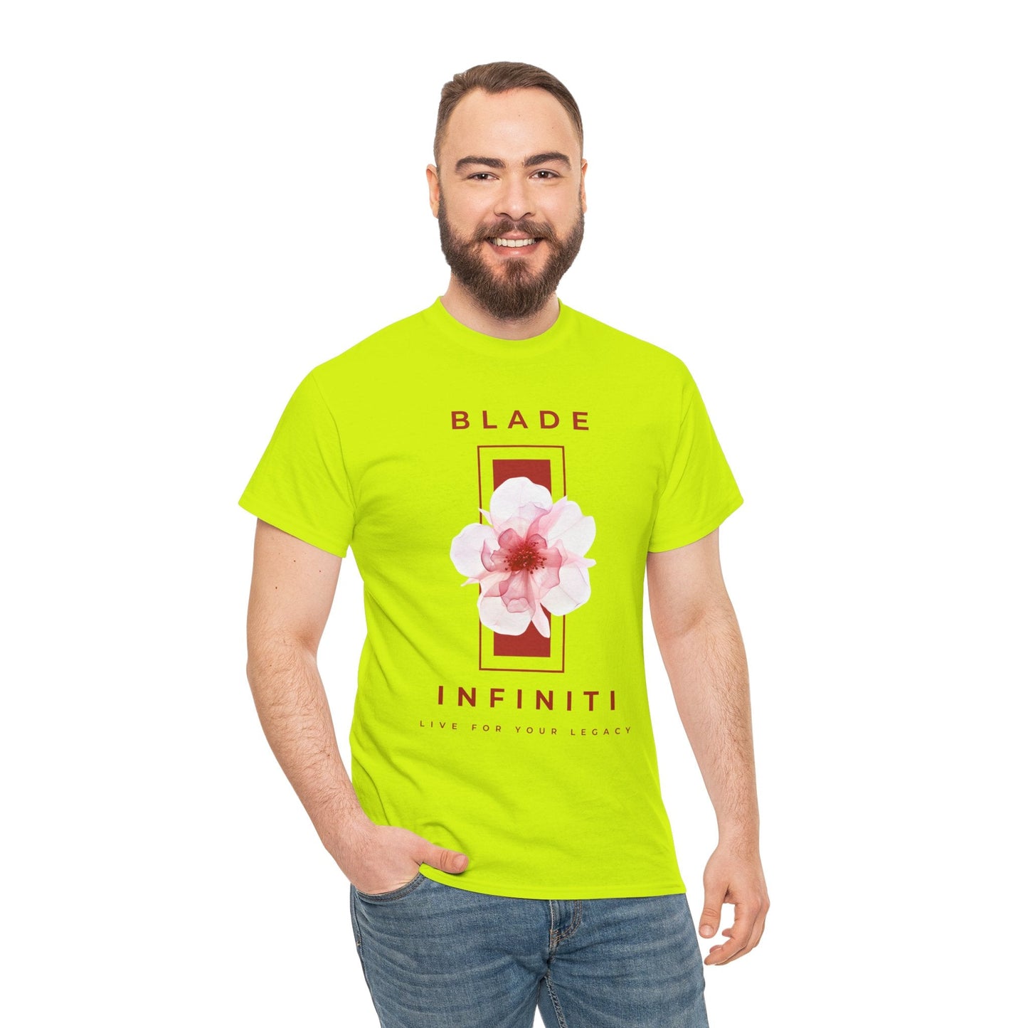 Essence of Infiniti Red/Pink Floral T-Shirt