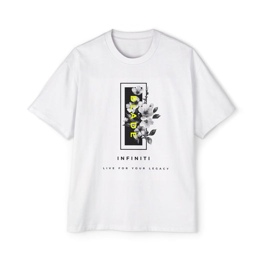Bloom Bae White Heavy Oversized T-Shirt