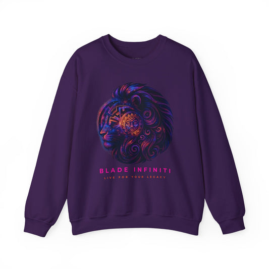 Aztec Lion V2 Unisex Crewneck Sweater
