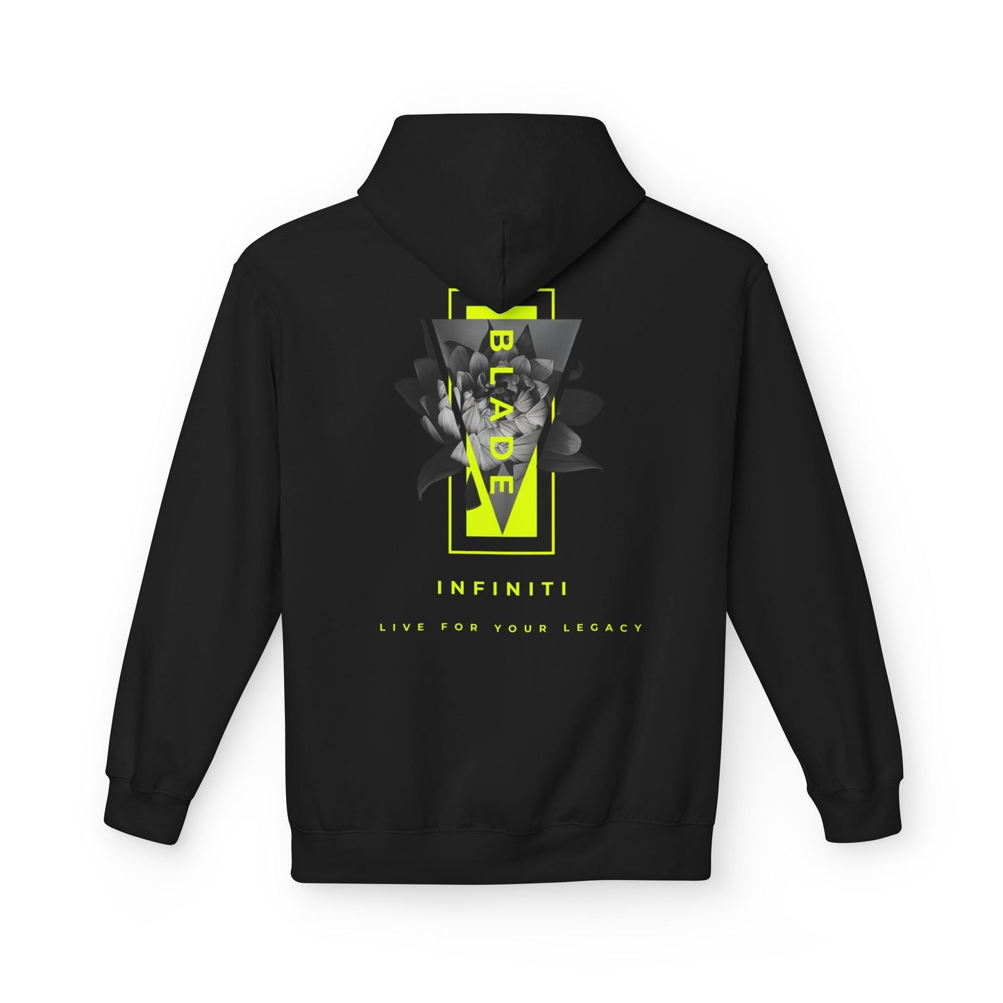 Flora Essence Neon Green TX Floral Hoodie
