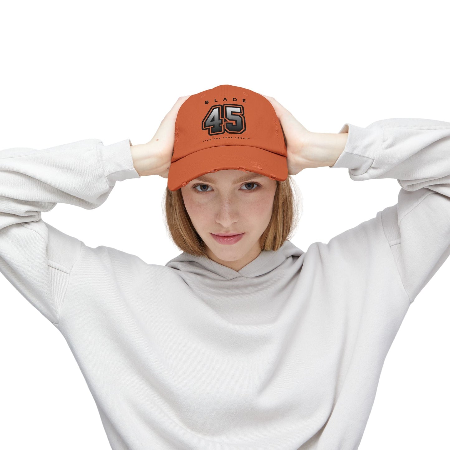 Blade 45 Trendy Unisex Distressed Hat/Cap