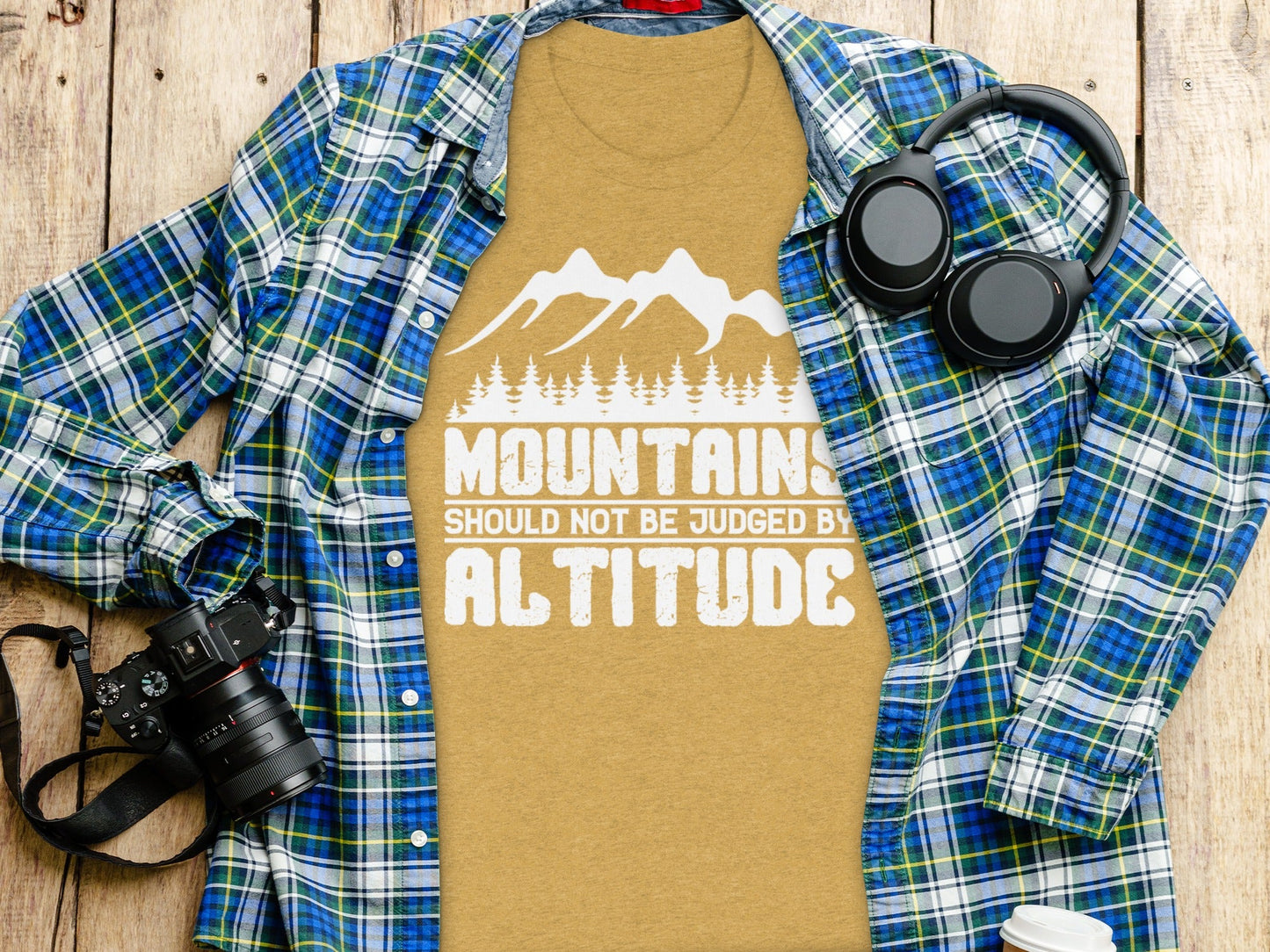 Mountains Should Not Be Judged By Altitude Quote T-Shirt