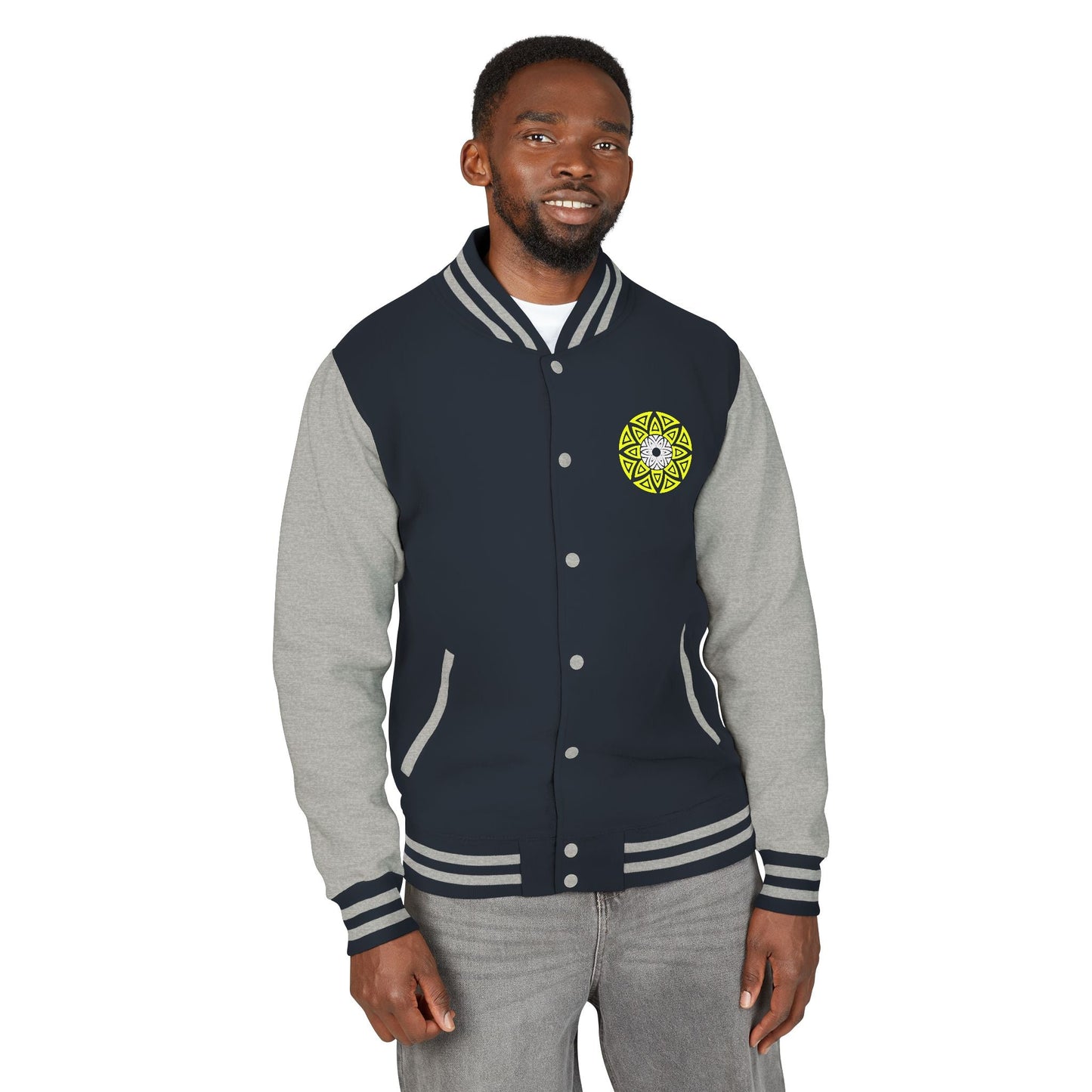 Blade 45 Golden Yellow/White Letterman Jacket