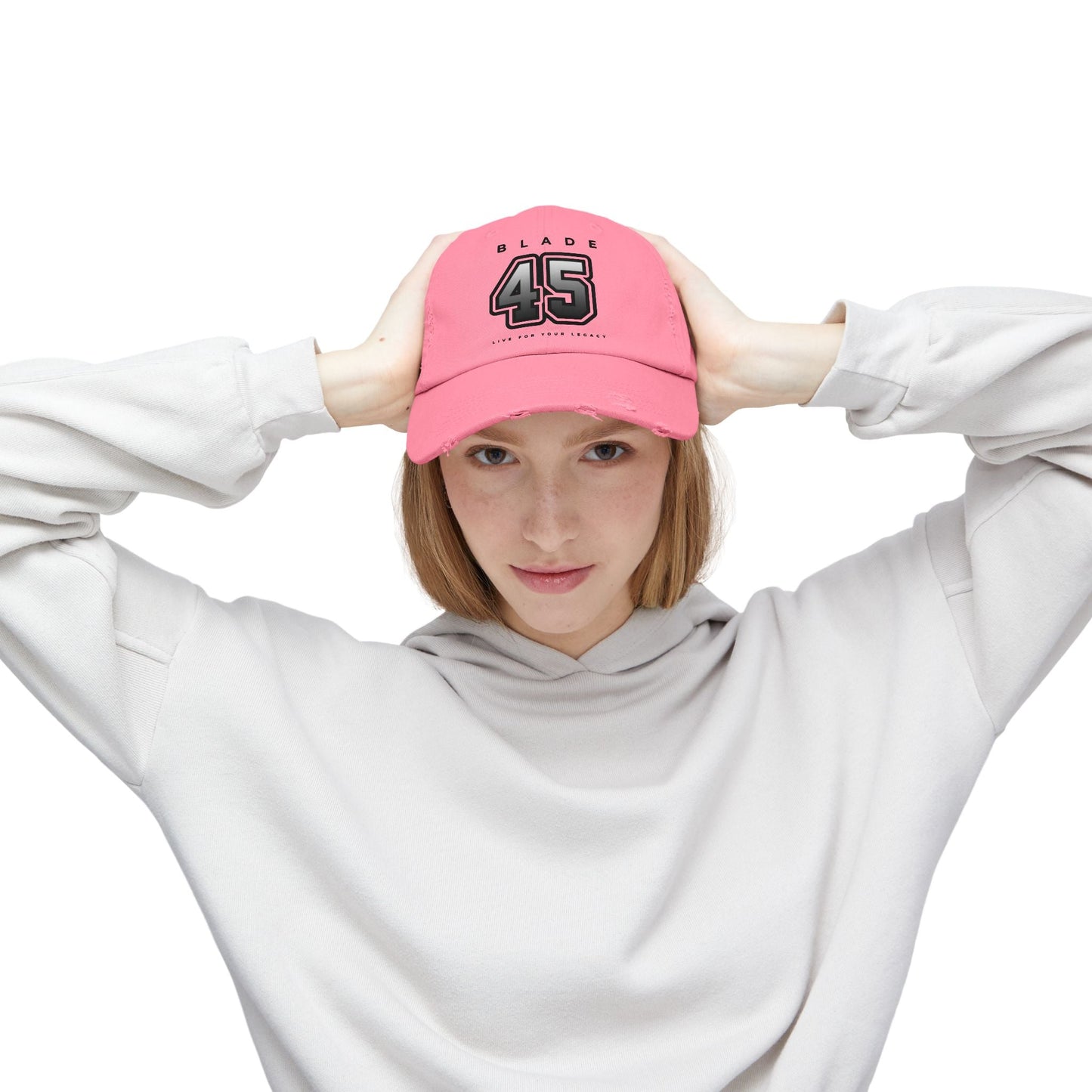 Blade 45 Trendy Unisex Distressed Hat/Cap
