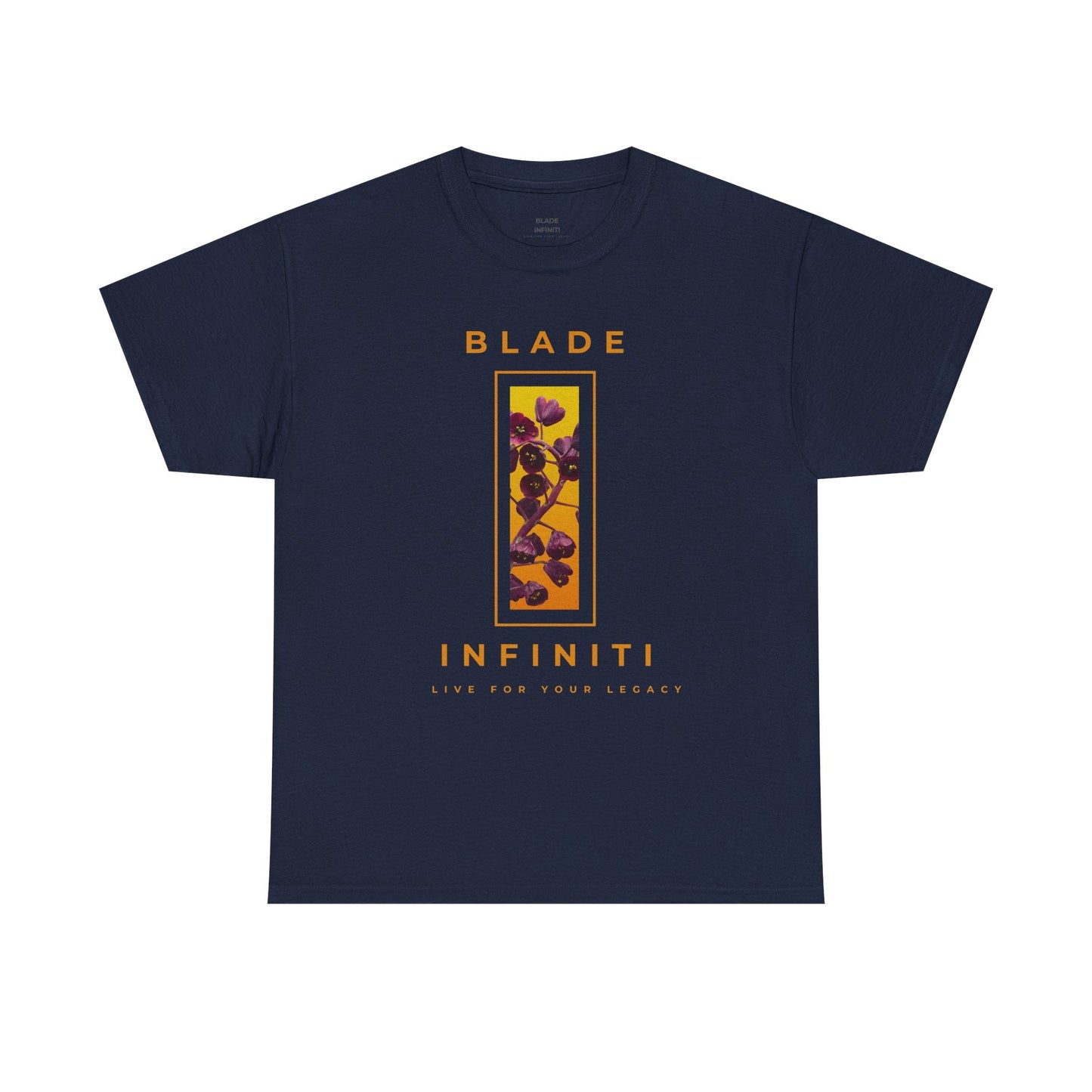 Essence of Infiniti Orange/Purple/Floral T-Shirt