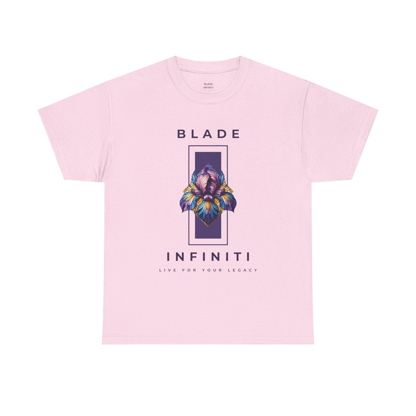 Essence of Infiniti Purple/Yellow/Teal Floral T-Shirt