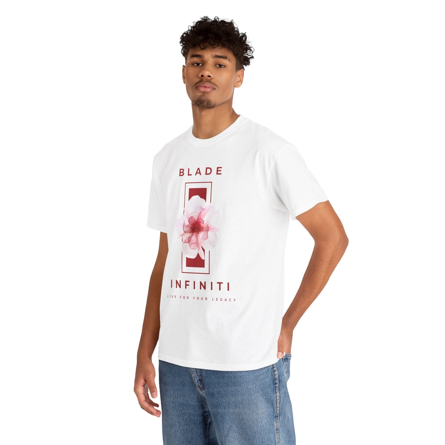 Essence of Infiniti Red/Pink Floral T-Shirt