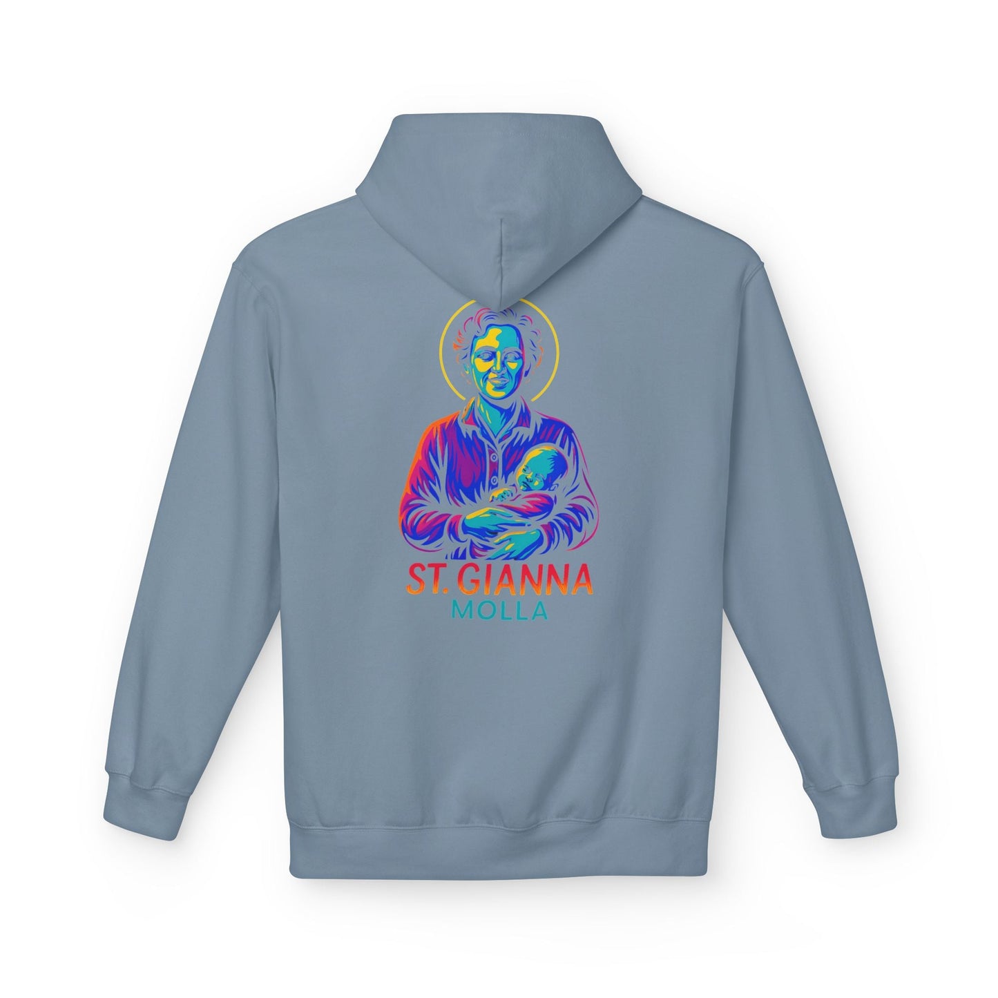 St. Gianna Molla | Catholic Hoodie | Pro-Life Witness