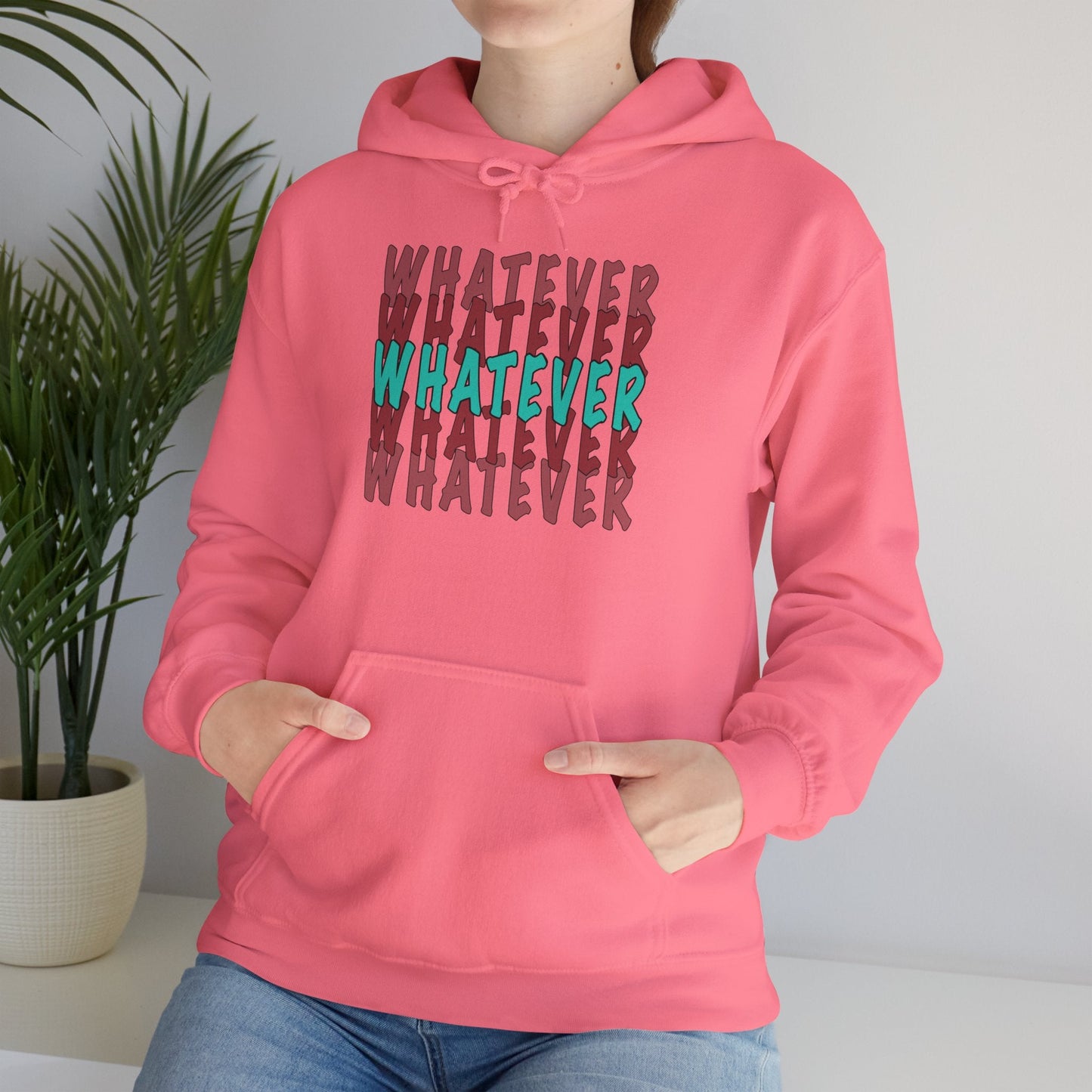Whatever Unisex Hoodie - Comfortable Casual Sweatshirt for Everyday Wear
