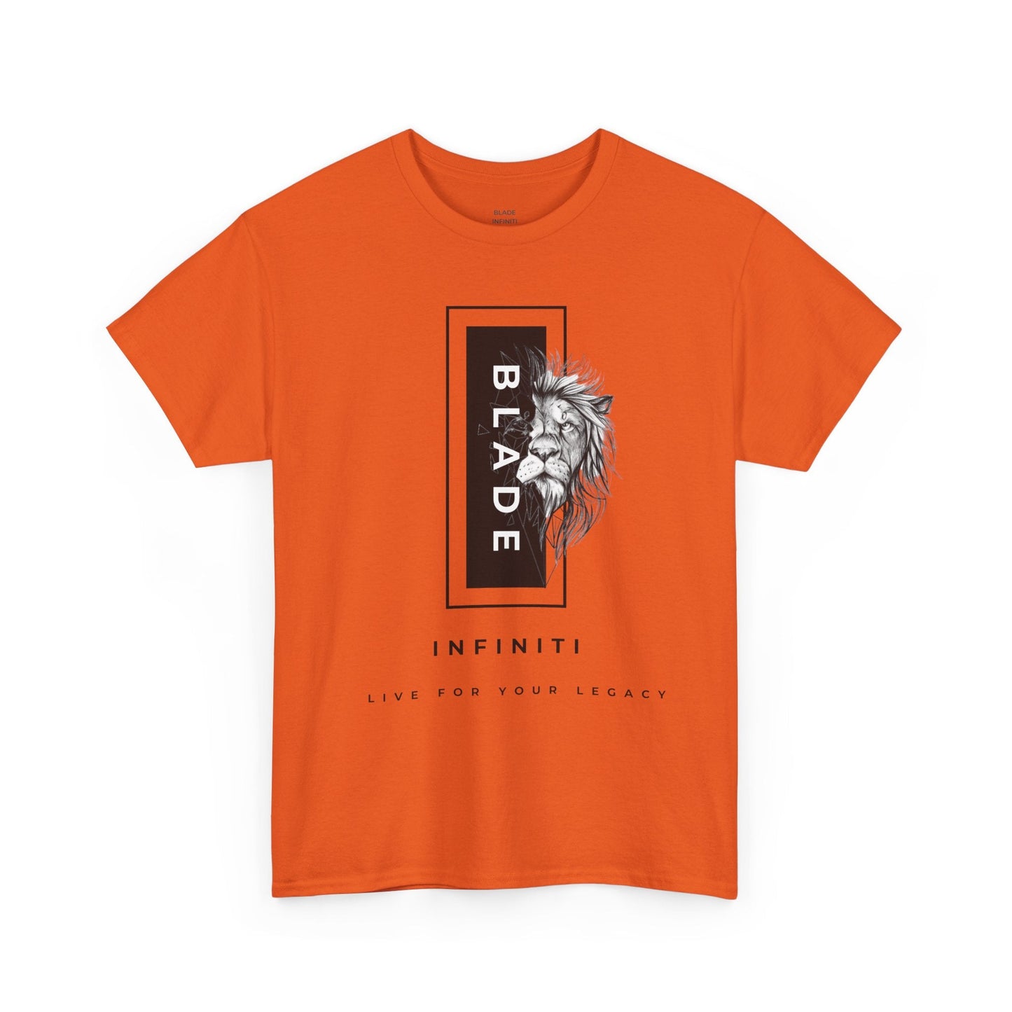 King Mane Legacy White/Black Lion T-Shirt