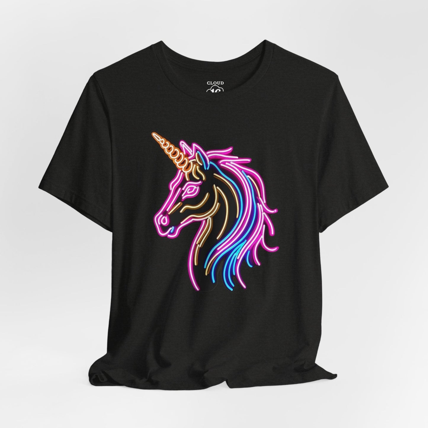 Unicorn Neon Graphic T-Shirt - Magical Tee for Festival & Everyday Wear