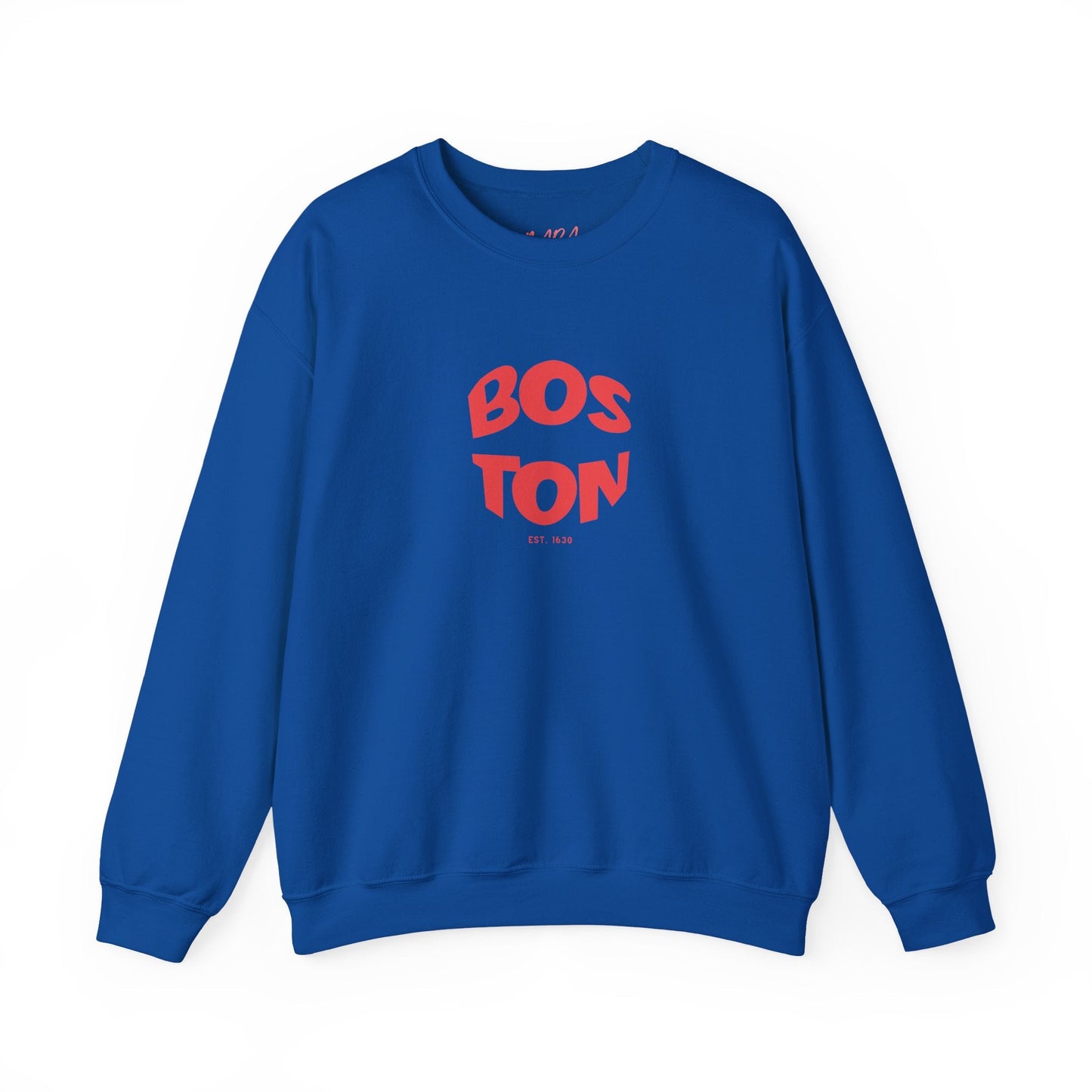 Cool BOSTON Crewneck Sweatshirt