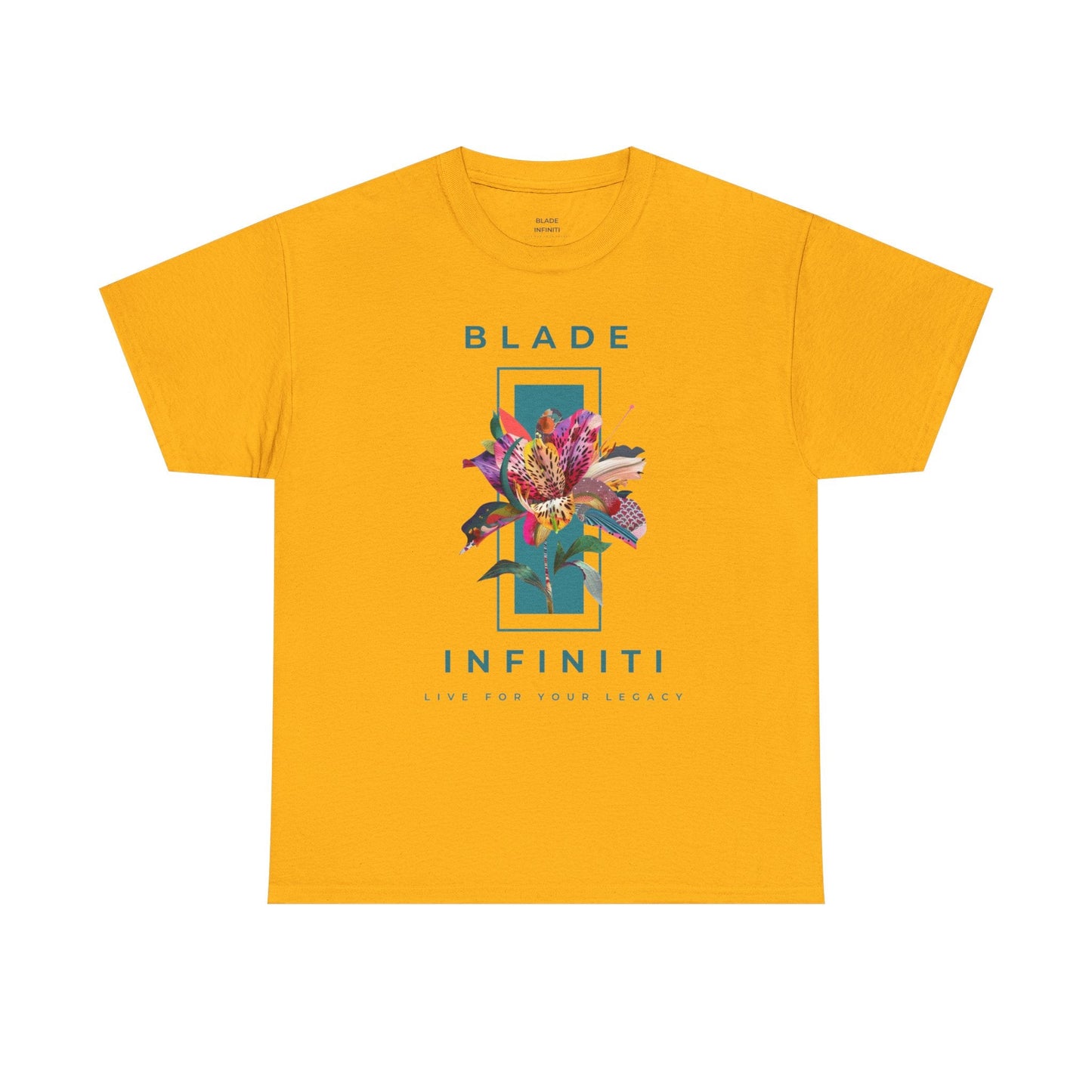 Essence of Infiniti Teal/Floral T-Shirt