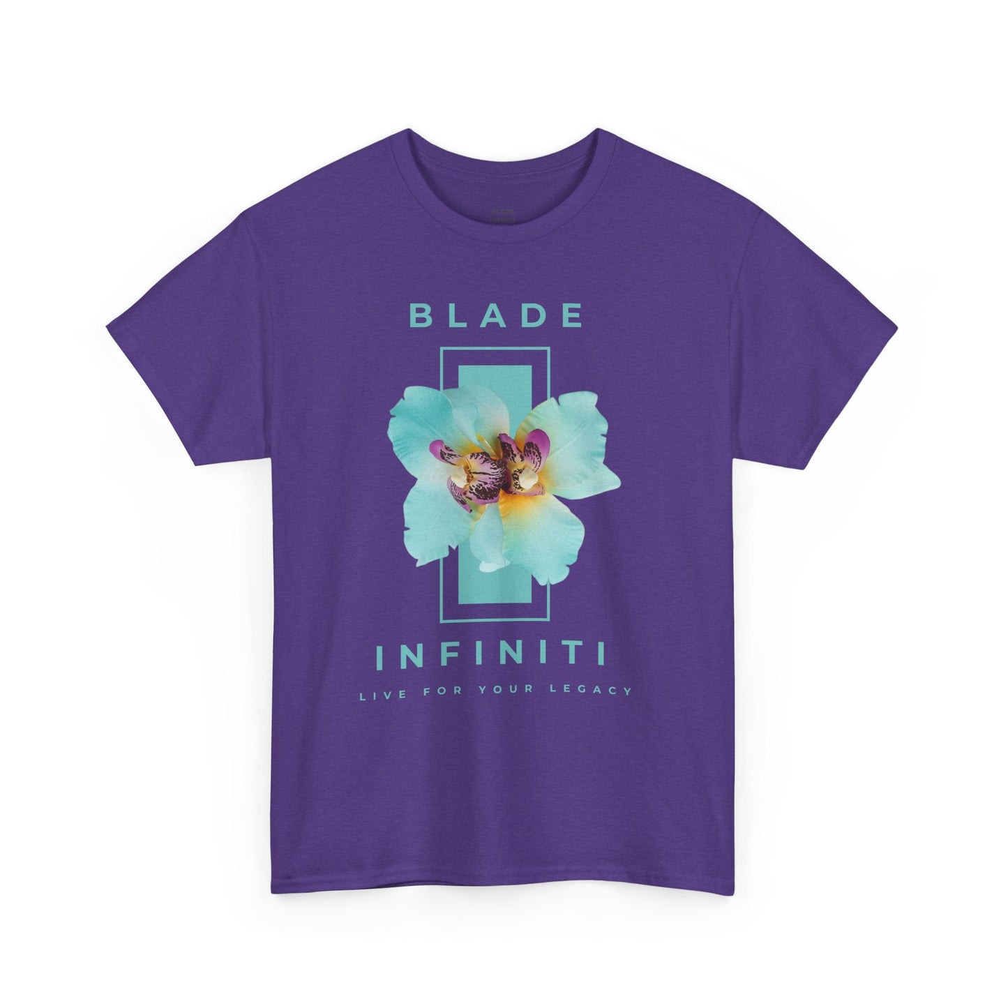 Essence of Infiniti Light Aqua Floral T-Shirt