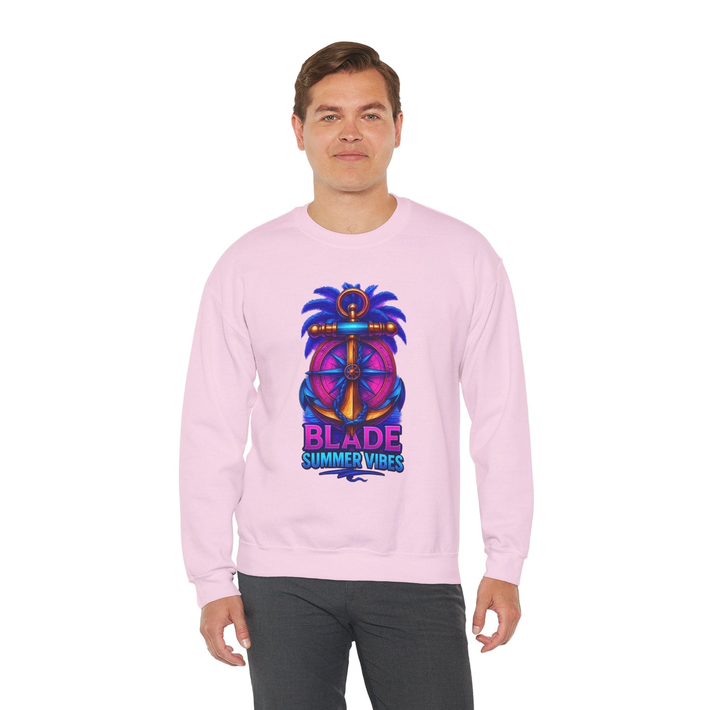 Anchor Compass Unisex Crewneck Sweater