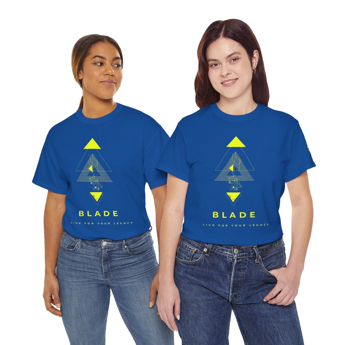 Geometric Odyssey Neon Green TX T-Shirt
