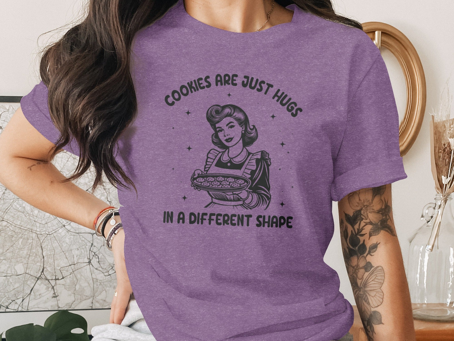 Cookies Are Just Hugs In A Different Shape Graphic T-Shirt