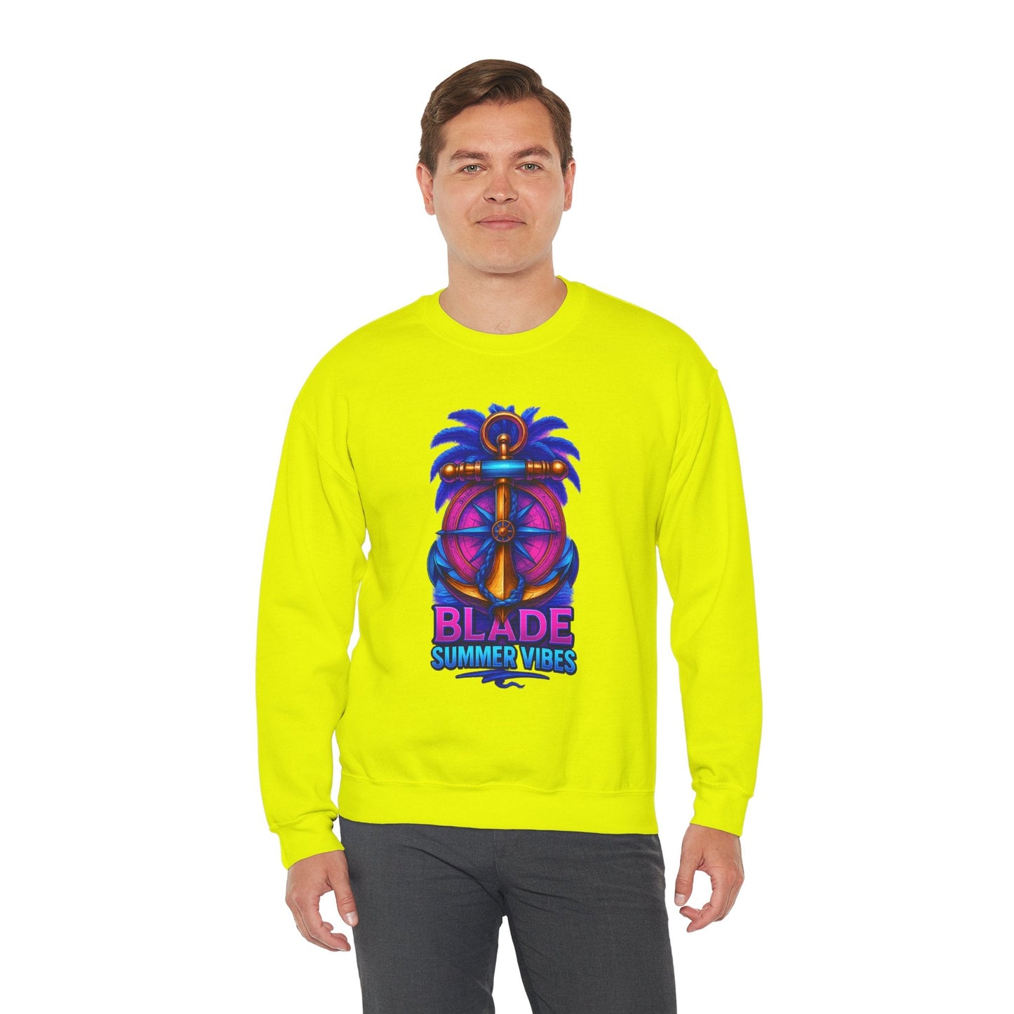 Anchor Compass Unisex Crewneck Sweater