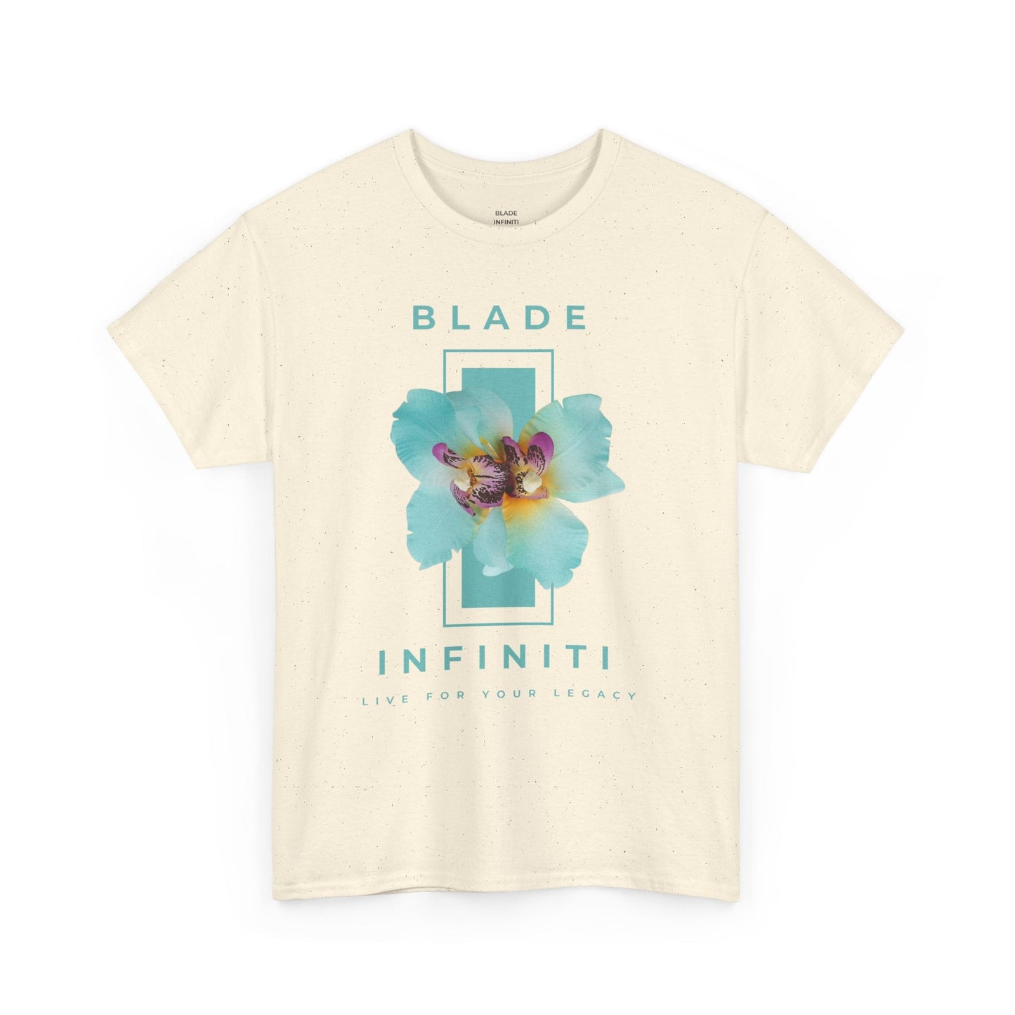 Essence of Infiniti Light Aqua Floral T-Shirt