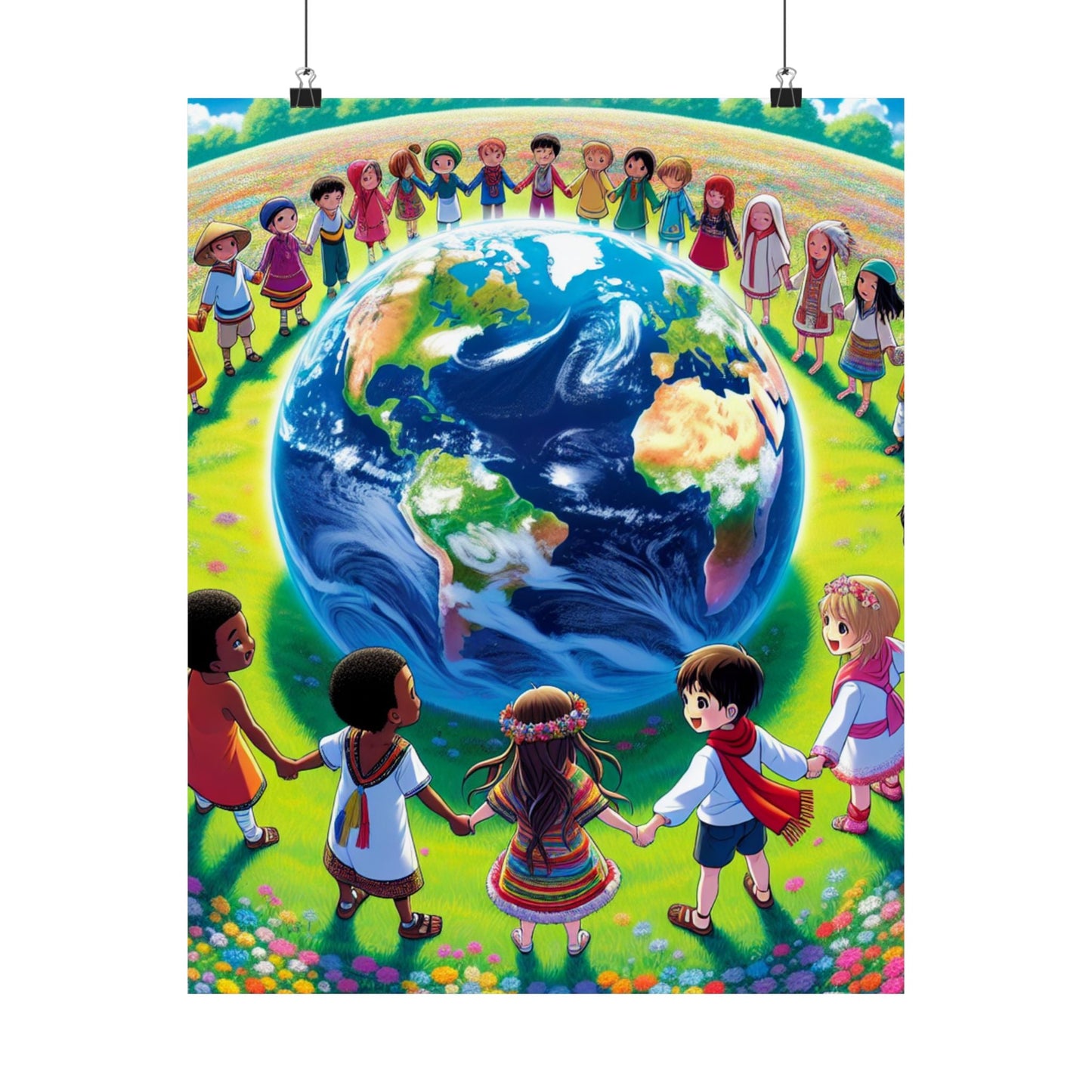 Peace And Love To The World Posters