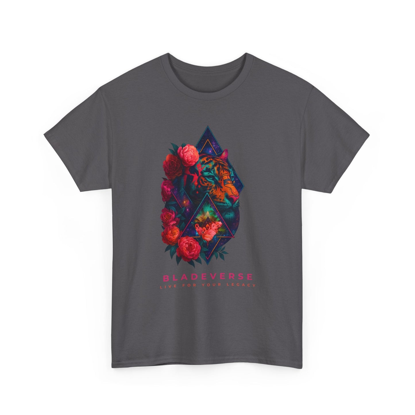 Bladeverse Galactic Floral Tiger T-Shirt