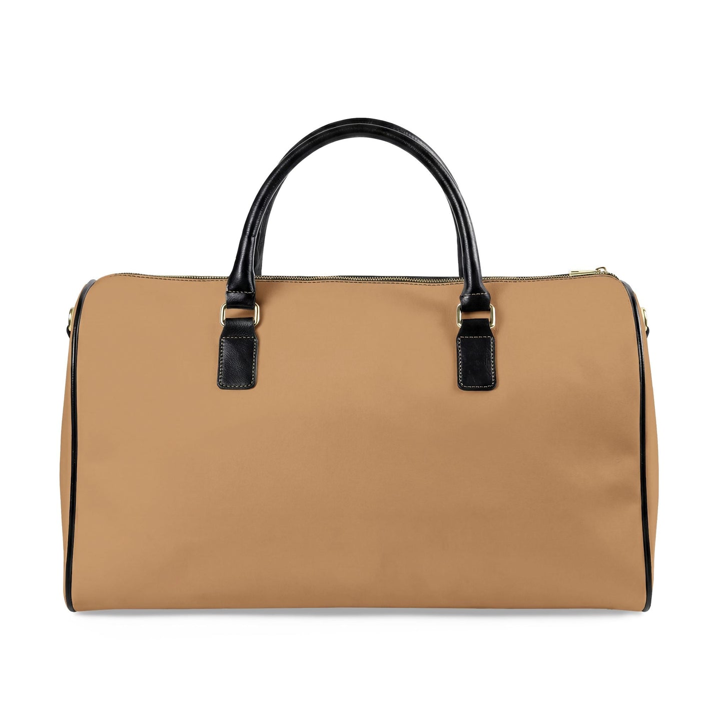 Paris Je T'aime Leather Weekender Bag — NEUTRAL Travel Duffle