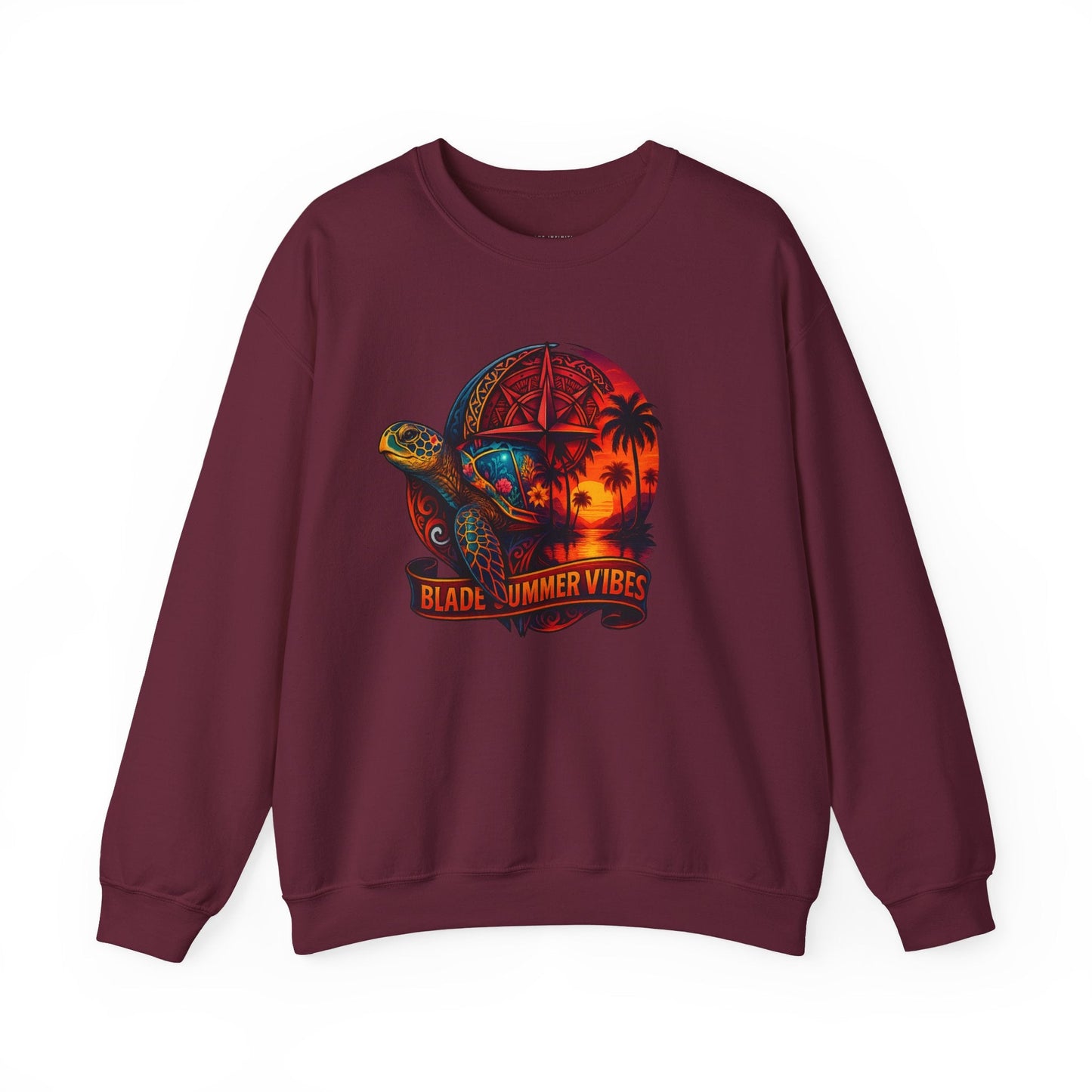 Aztec Turtle Unisex Crewneck Sweater