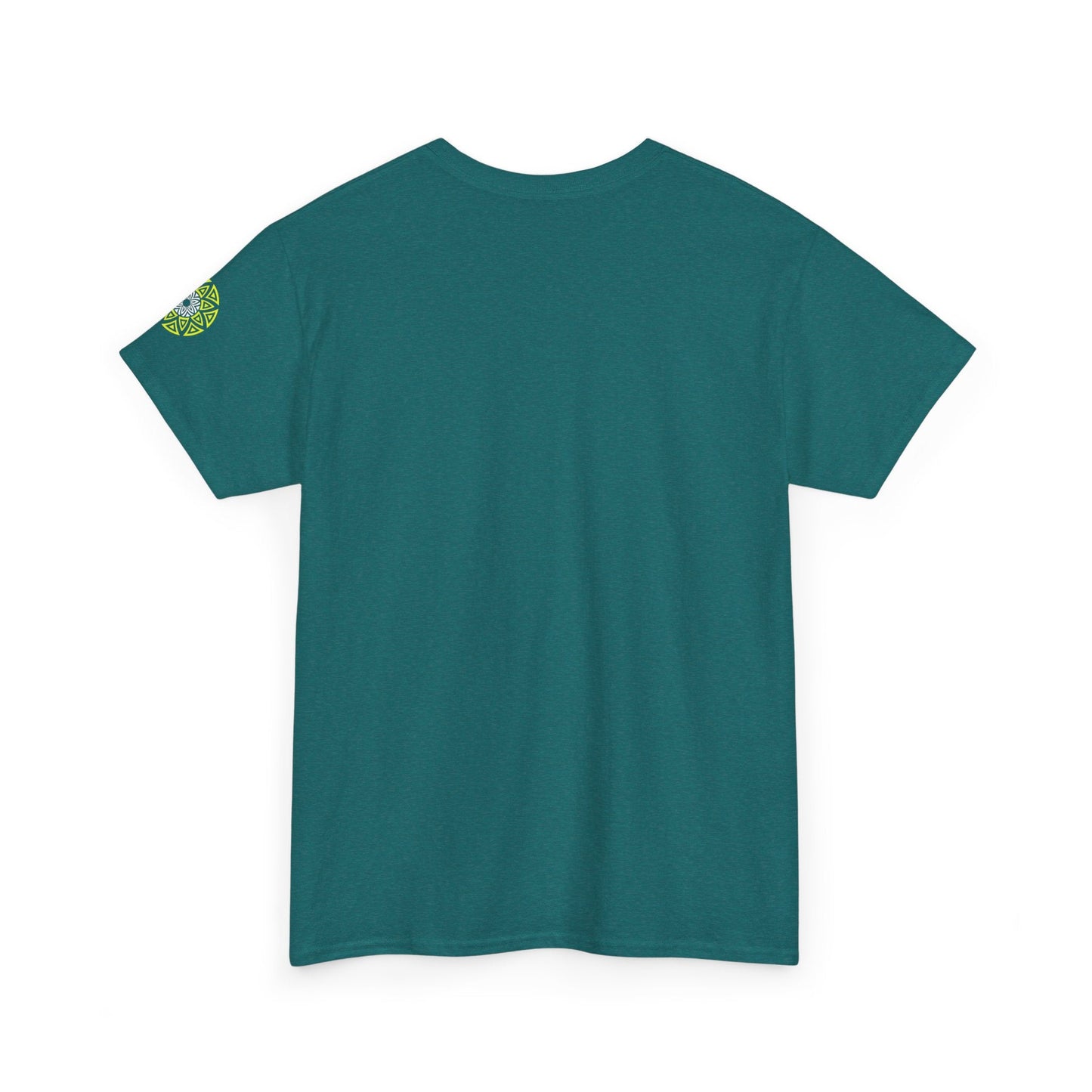 Geometric Odyssey Neon Green TX T-Shirt