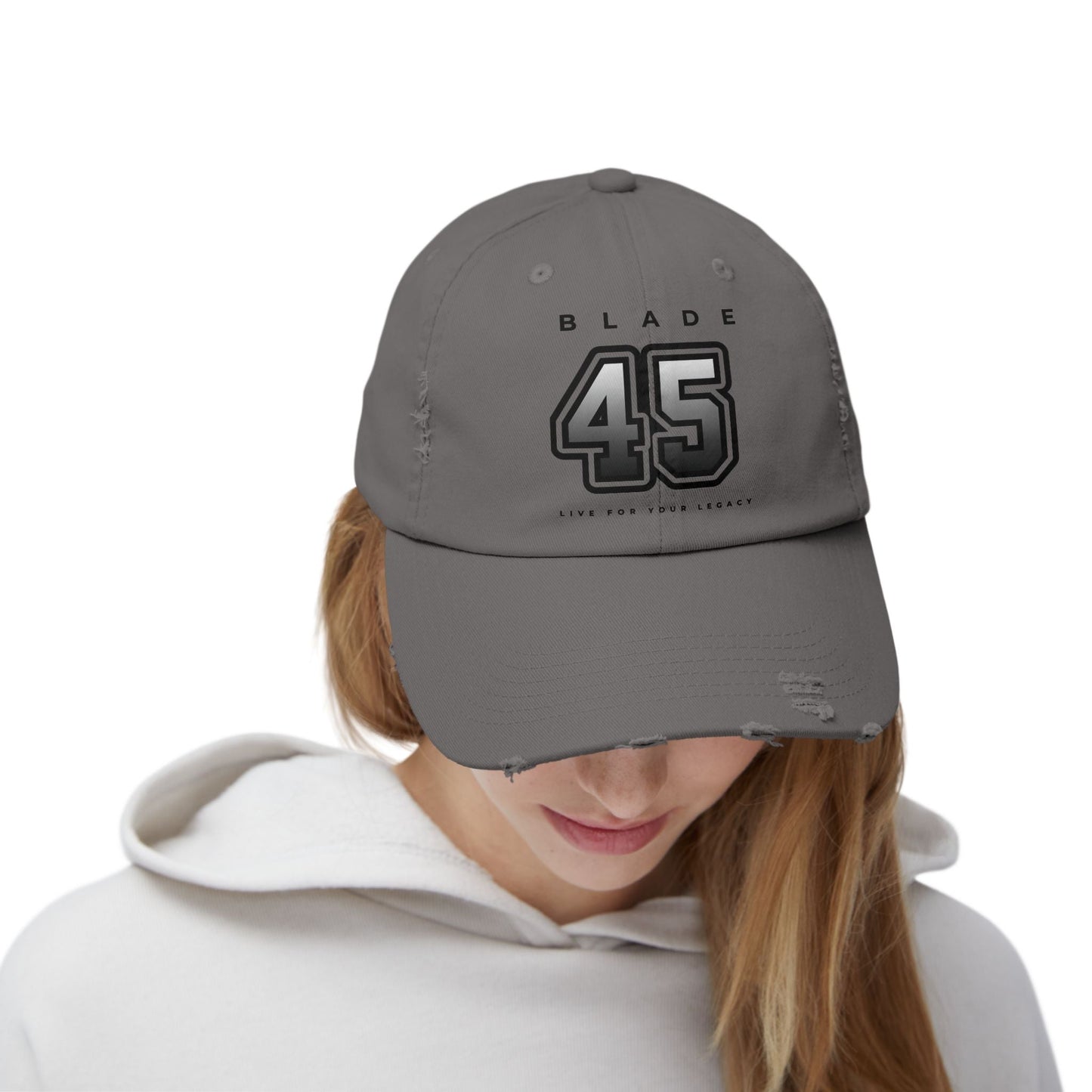 Blade 45 Trendy Unisex Distressed Hat/Cap